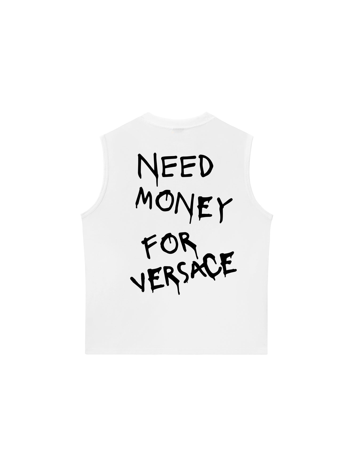 Áo Ba Lỗ Relaxed Fit Need Money For Versace