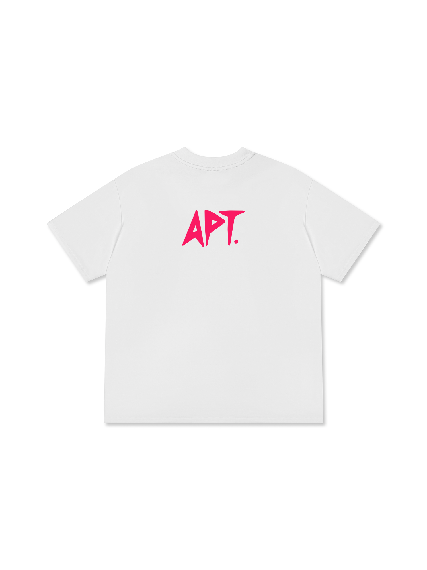 Áo Thun Relaxed Fit Black Pink Cute APT