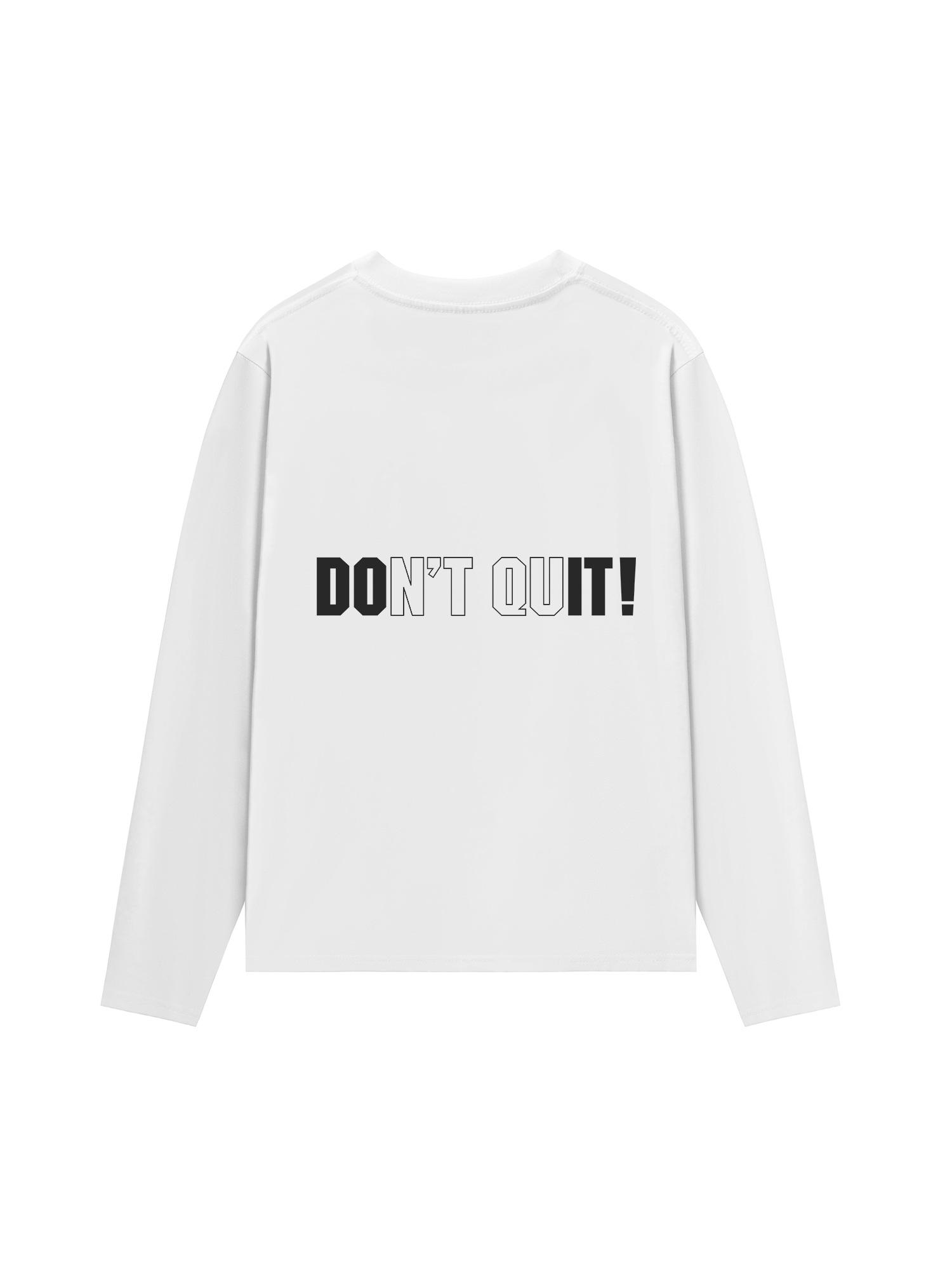 Áo Thun Dài Tay Champions Dont Quit
