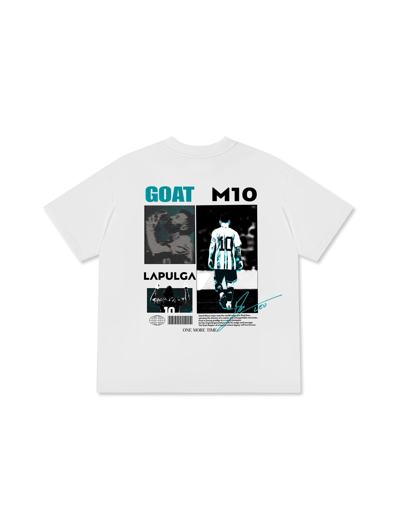 Áo Thun Relaxed Fit M10 - GOAT - ONE MORE TIME