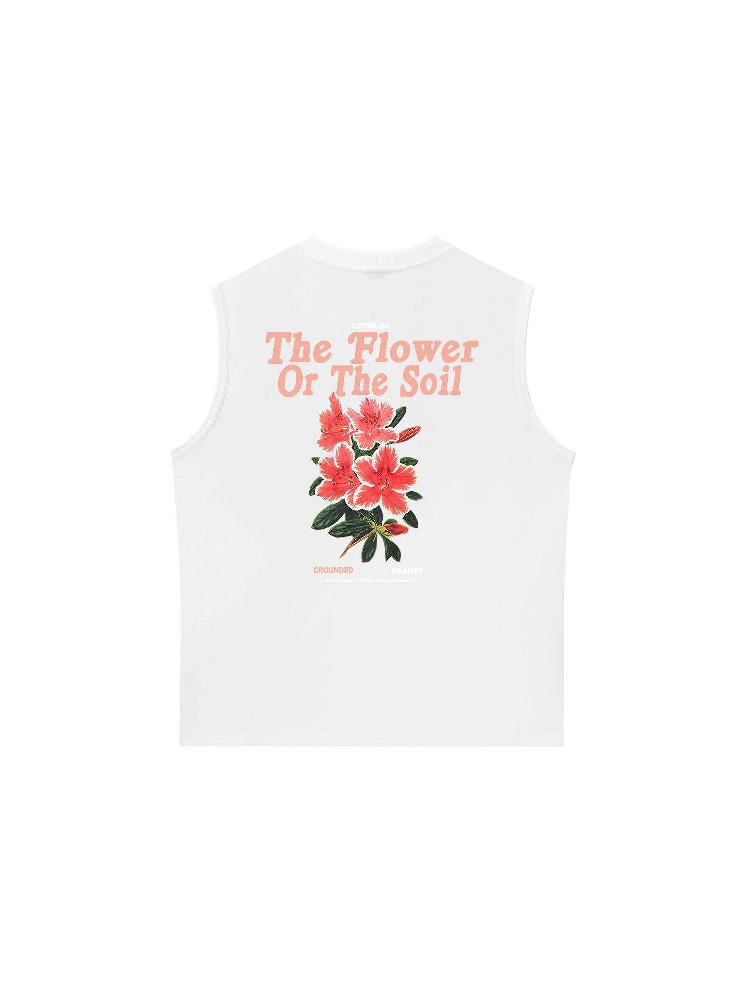 Áo Ba Lỗ Relaxed Fit Floral The Soil