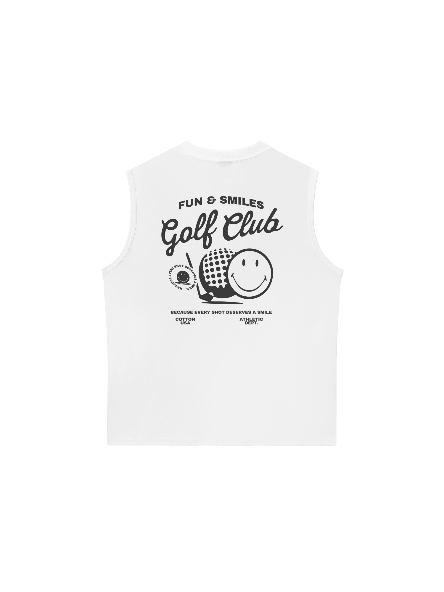 Áo Ba Lỗ Relaxed Fit Golf Deserves A Smile