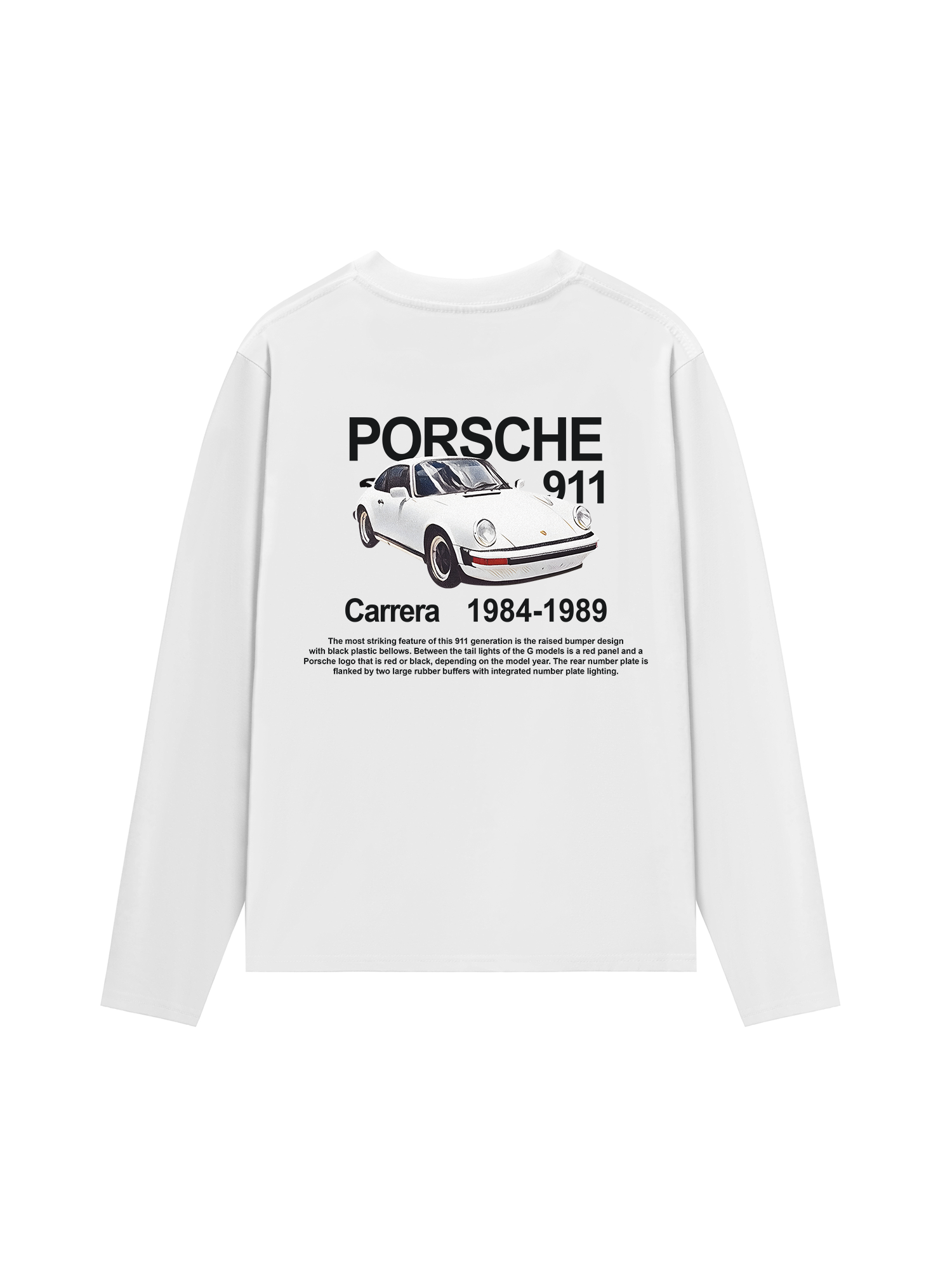 Áo Thun Dài Tay Posche CAR Pocket