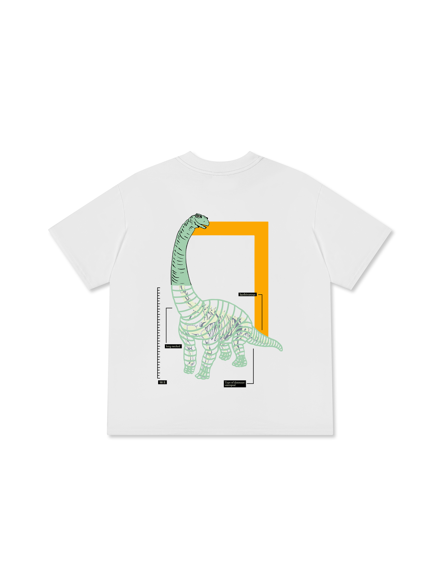 Áo Thun Relaxed Fit Wild Life Sauropod