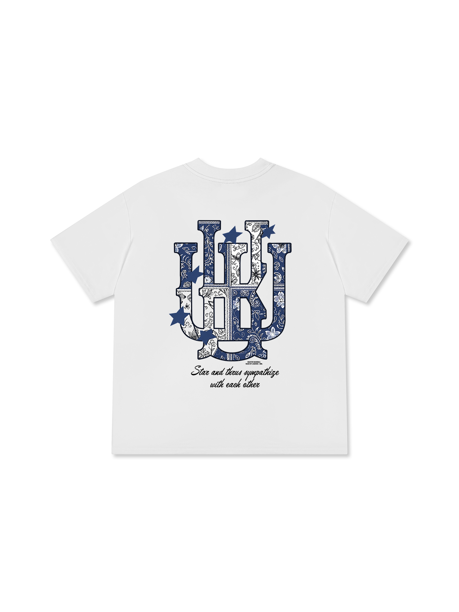 Áo Thun Relaxed Fit Master Baseball Bluw Badana