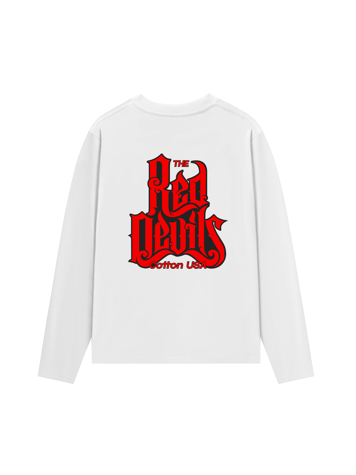 Áo Thun Dài Tay Art Style The Red Devils