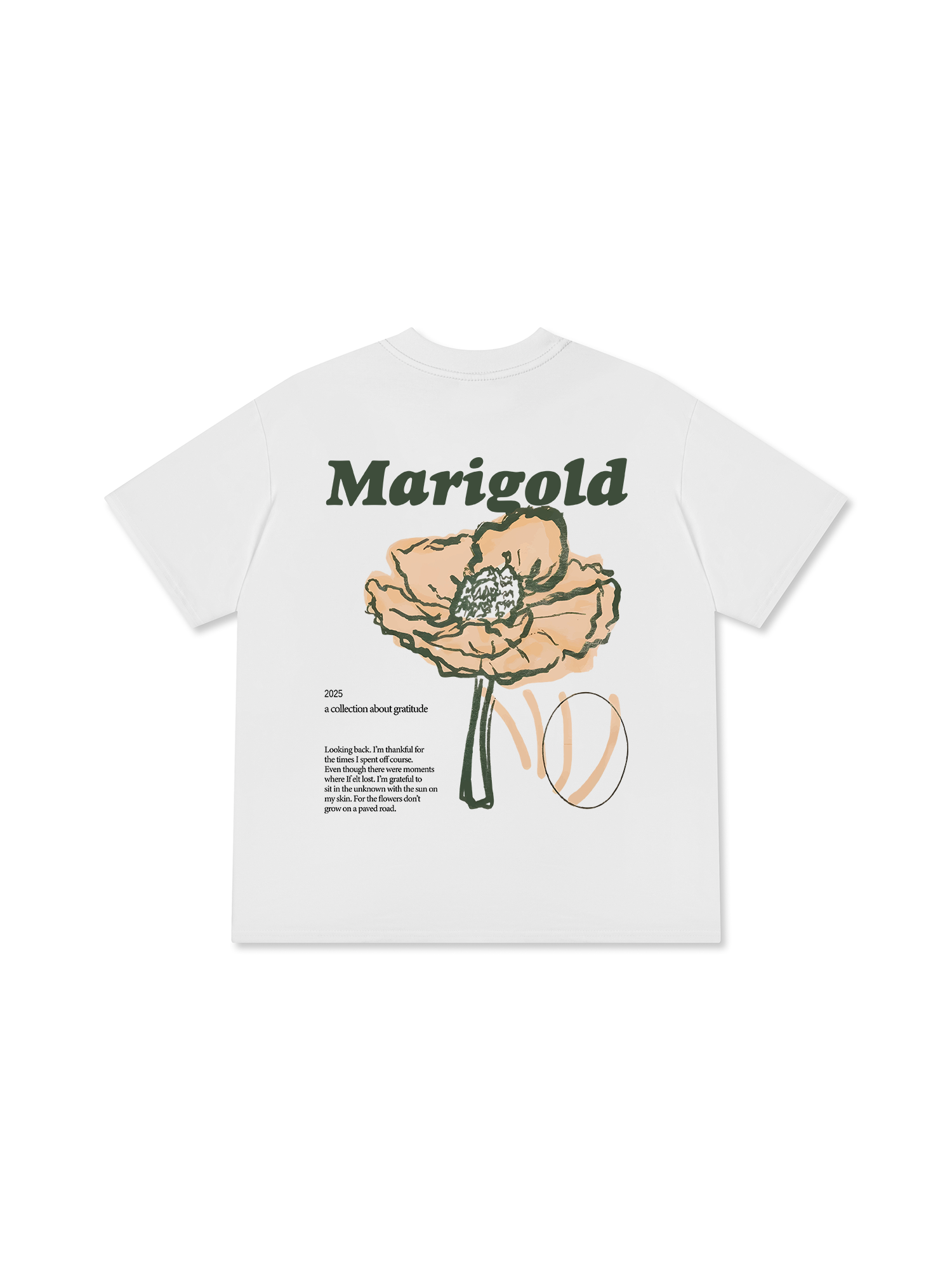 Áo Thun Relaxed Fit Floral Marigod