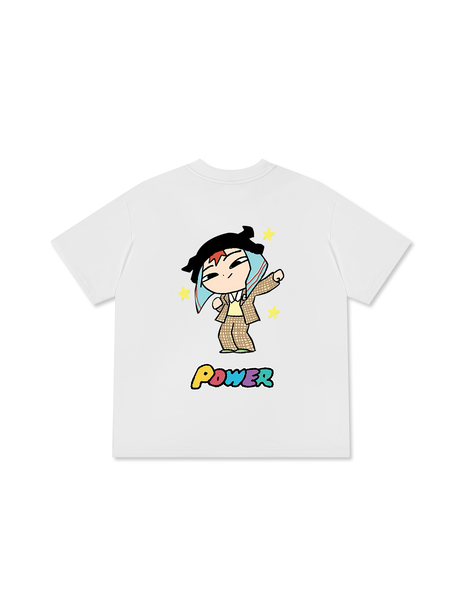 Áo Thun Relaxed Fit Idol Gdragon Chibi Power