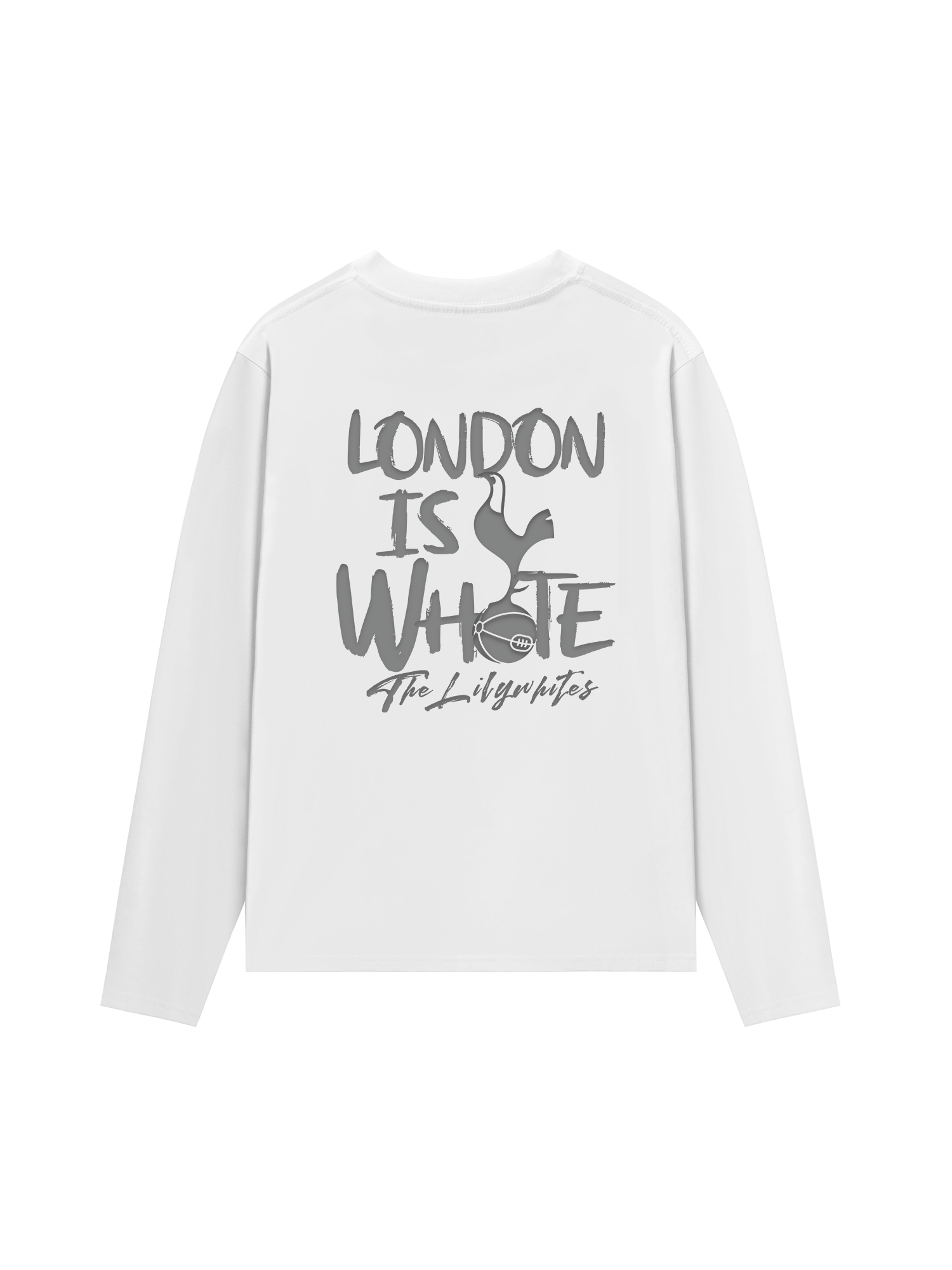 Áo Thun Dài Tay Tottenham Hotspur London Is White