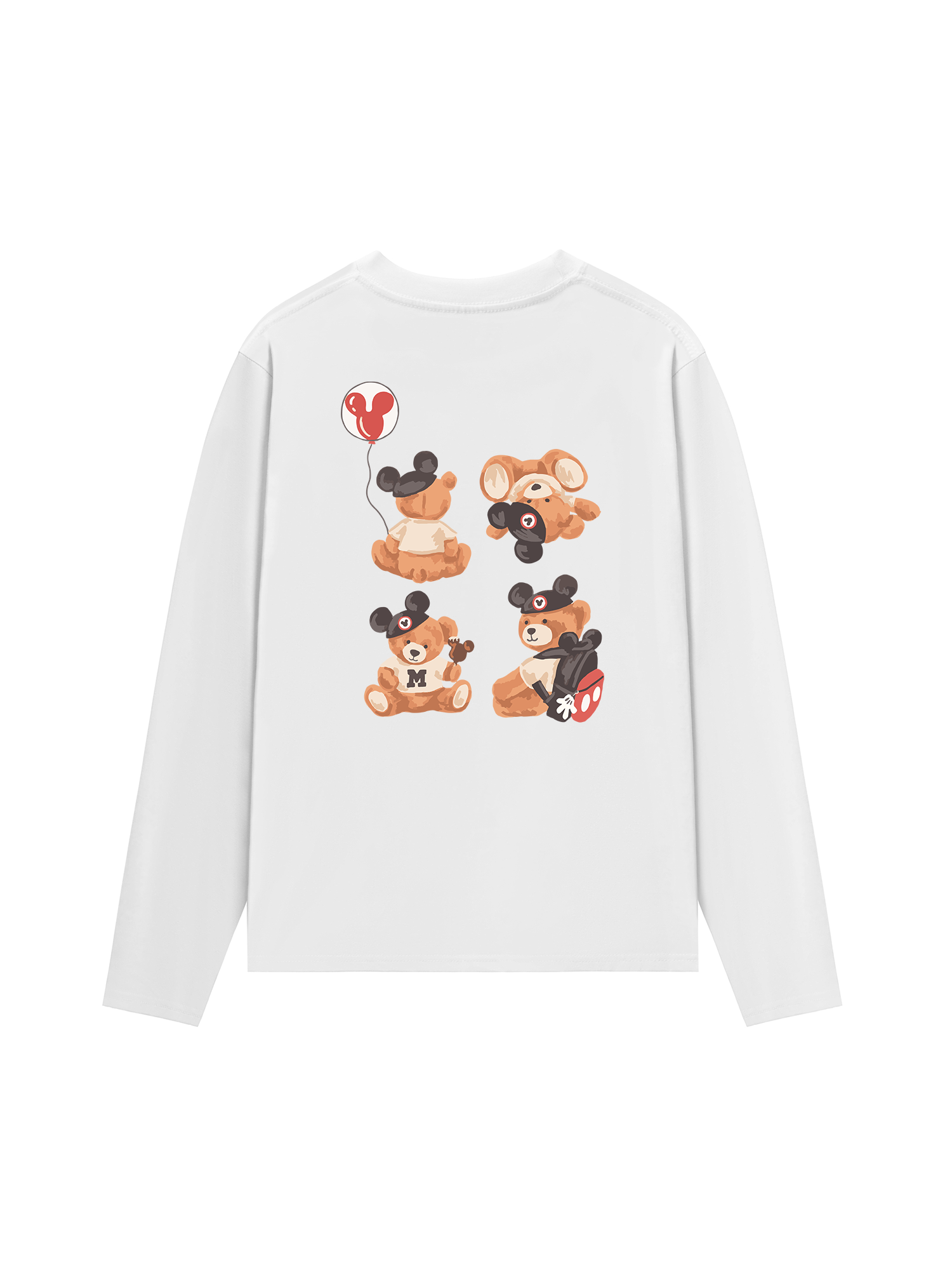 Áo Thun Dài Tay MK Teddy