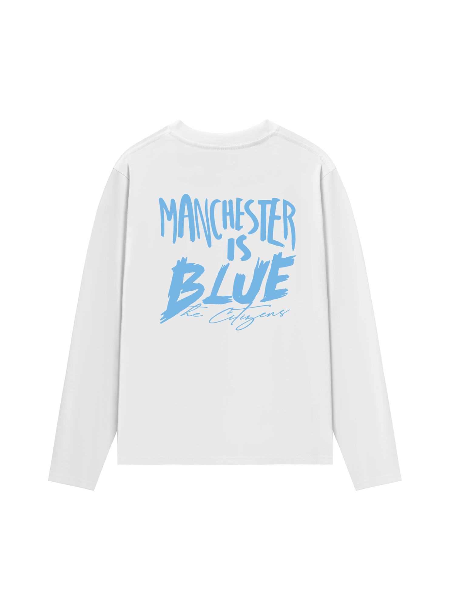 Áo Thun Dài Tay Manchester is Blue