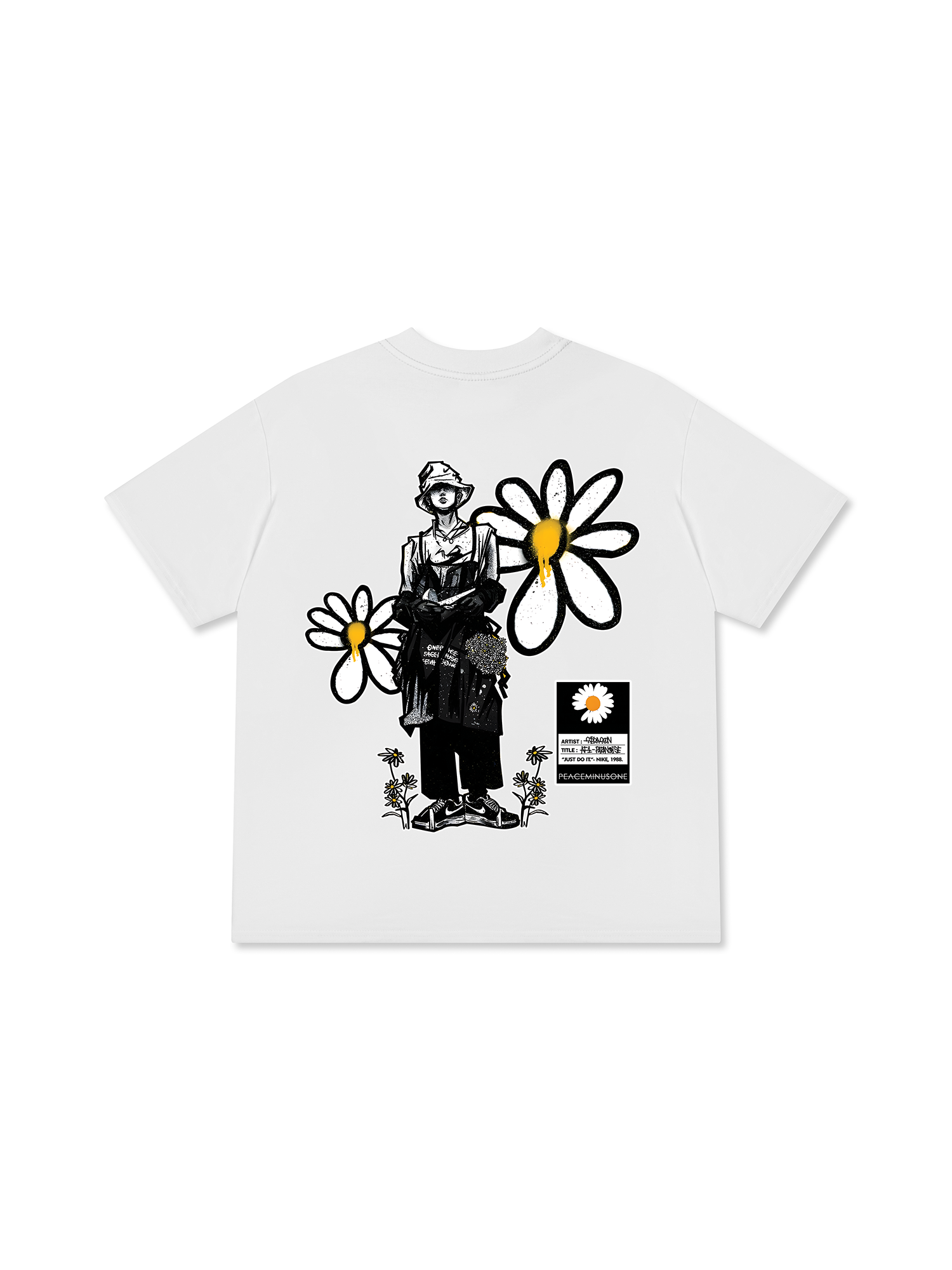 Áo Thun Relaxed Fit Floral X GD Art Daisy
