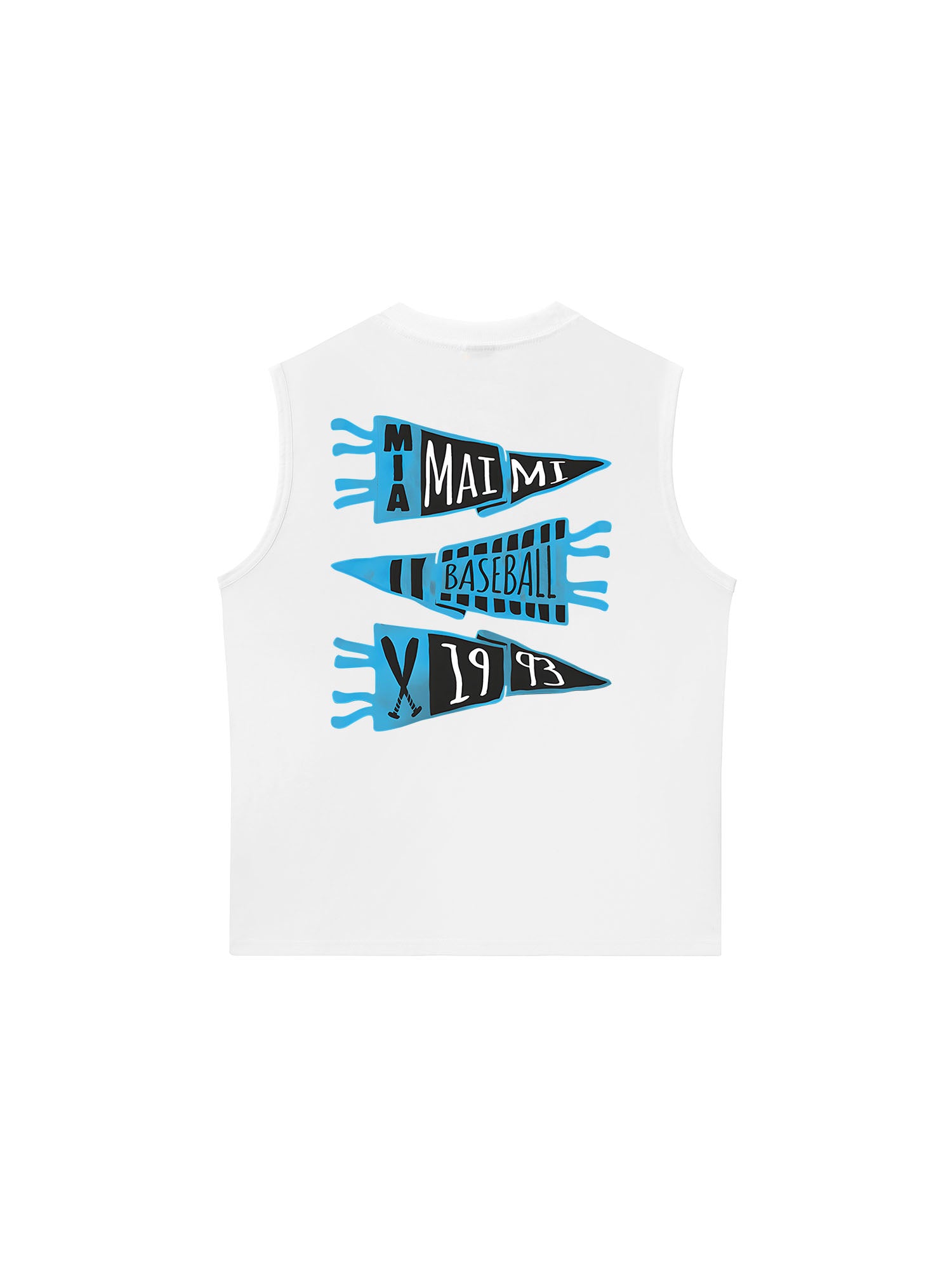 Áo Ba Lỗ Relaxed Fit Baseball Maimi