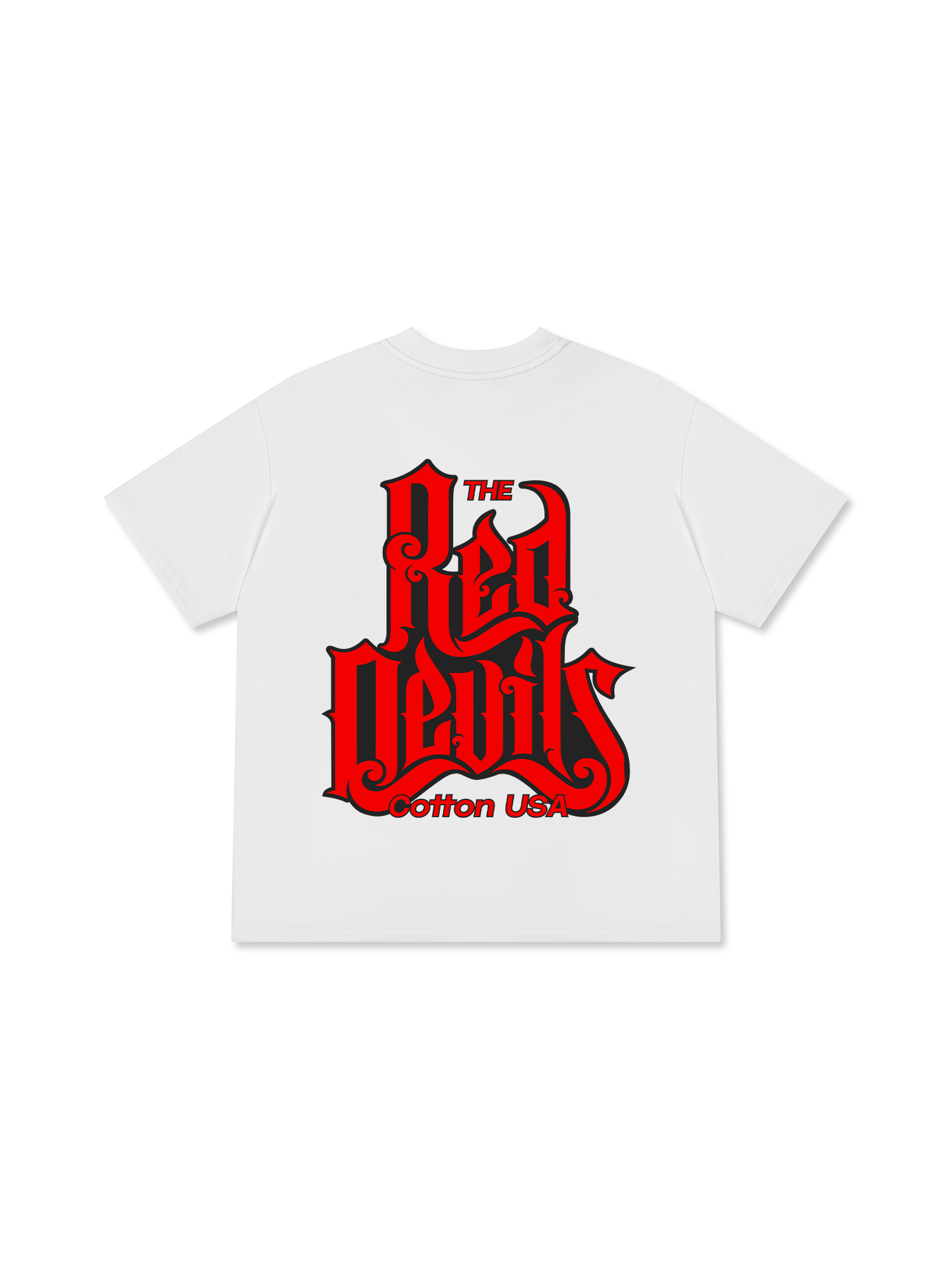 Áo Thun Relaxed Fit Soccer Art Style The Red Devils