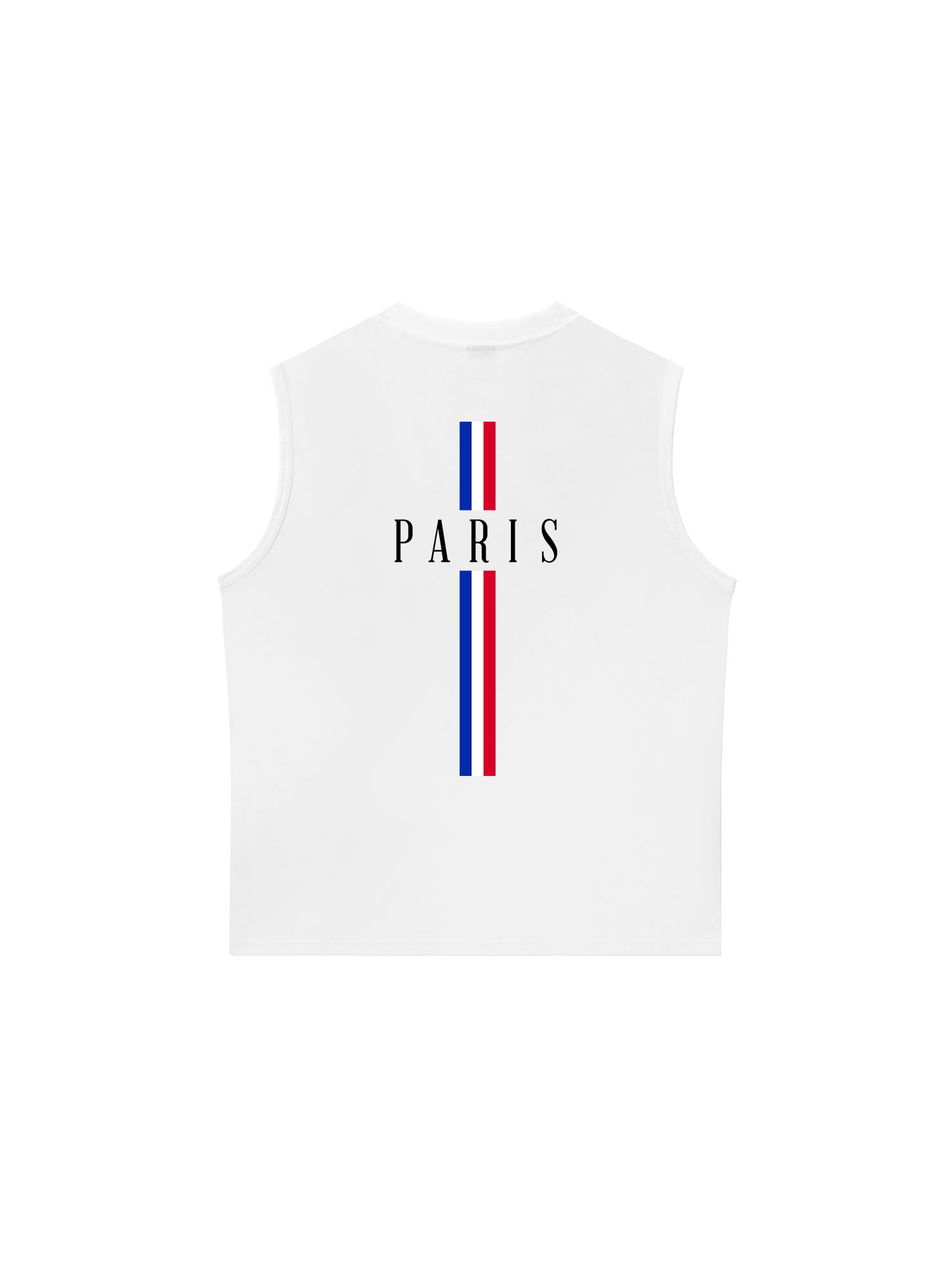 Áo Ba Lỗ Relaxed Fit Paris Minimalist