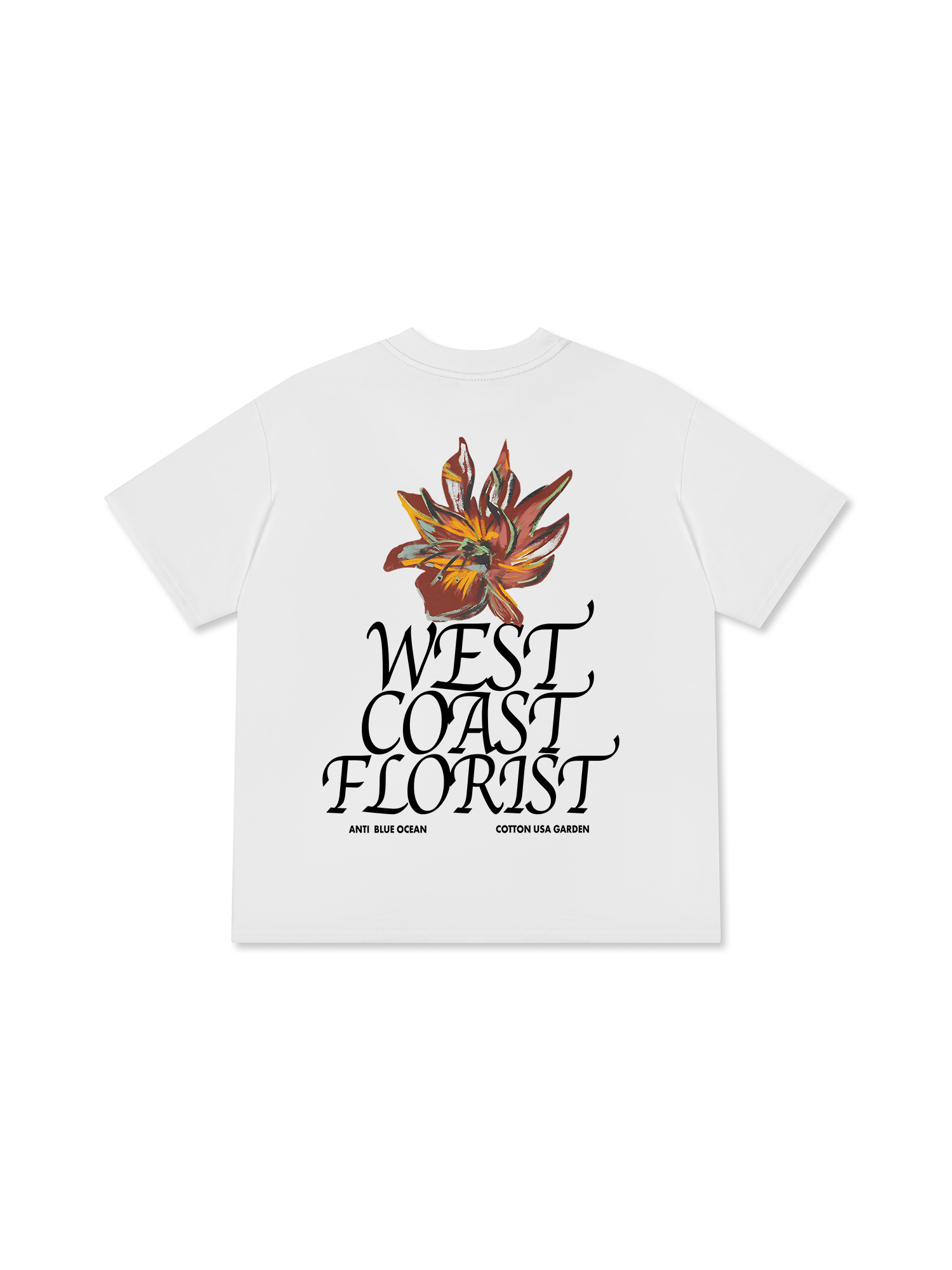 Áo Thun Relaxed Fit Floral West Coast Florist