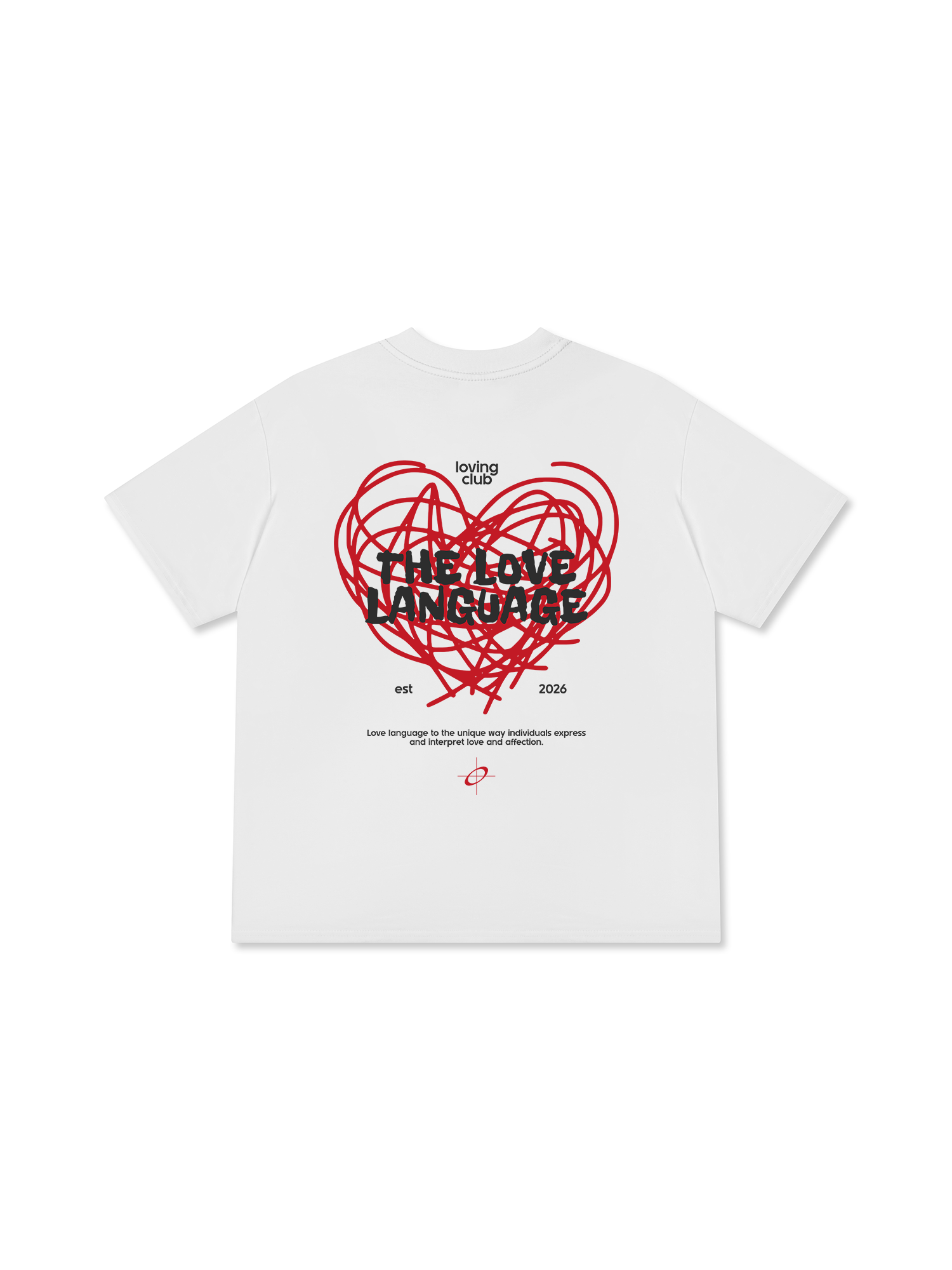 Áo Thun Relaxed Fit Love Langueage