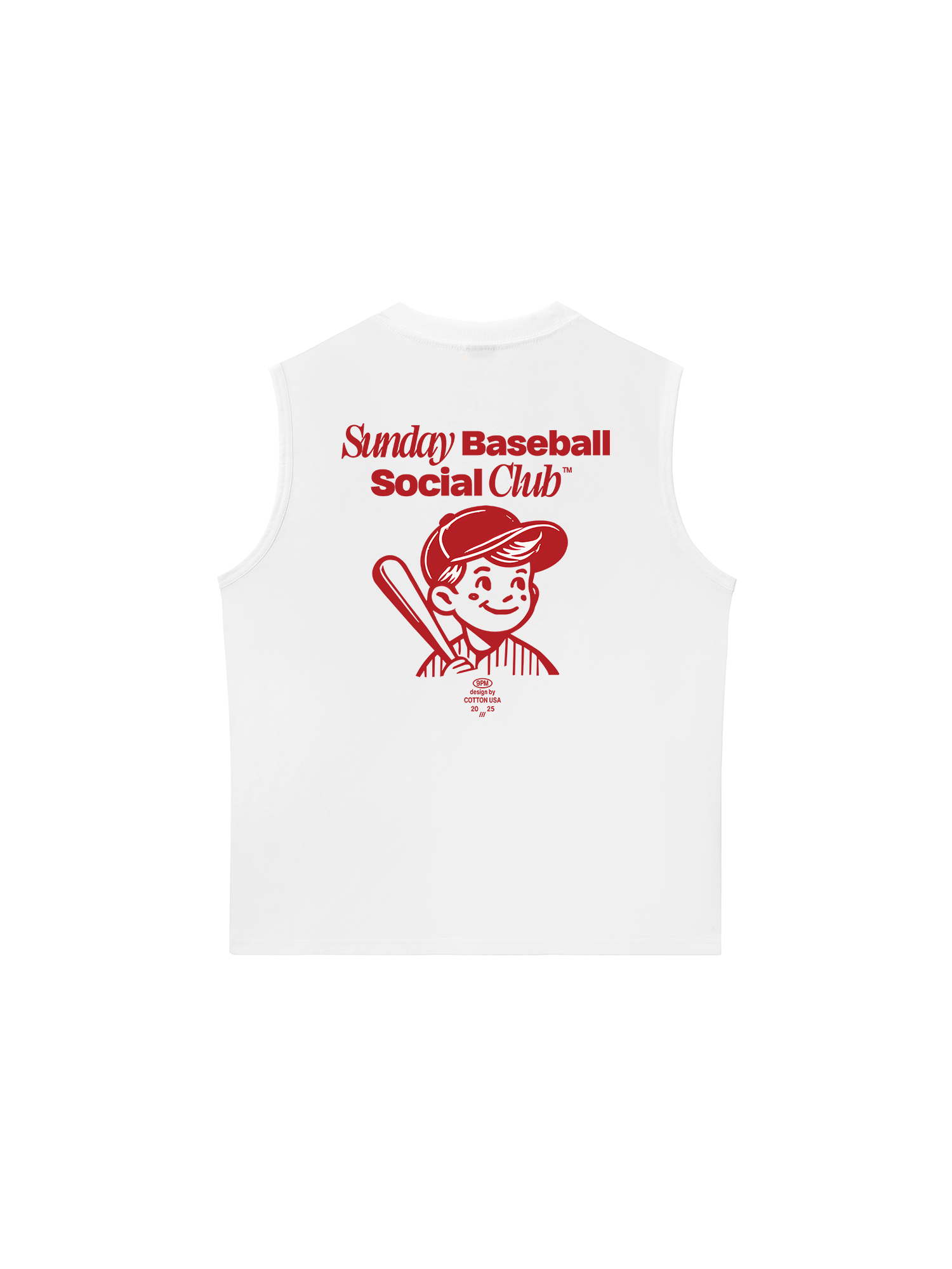 Áo Ba Lỗ Relaxed Fit Baseball Social Club