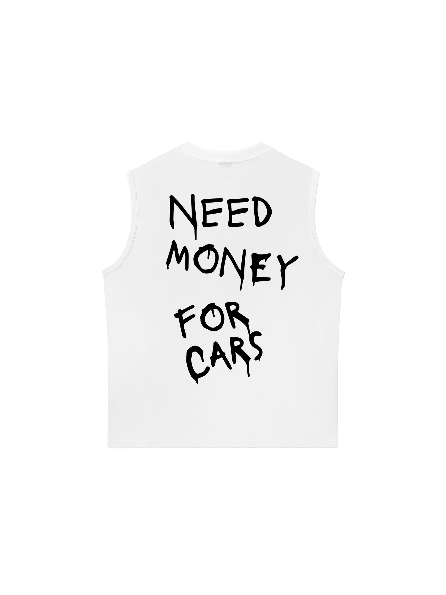 Áo Ba Lỗ Relaxed Fit Need Money For Cars