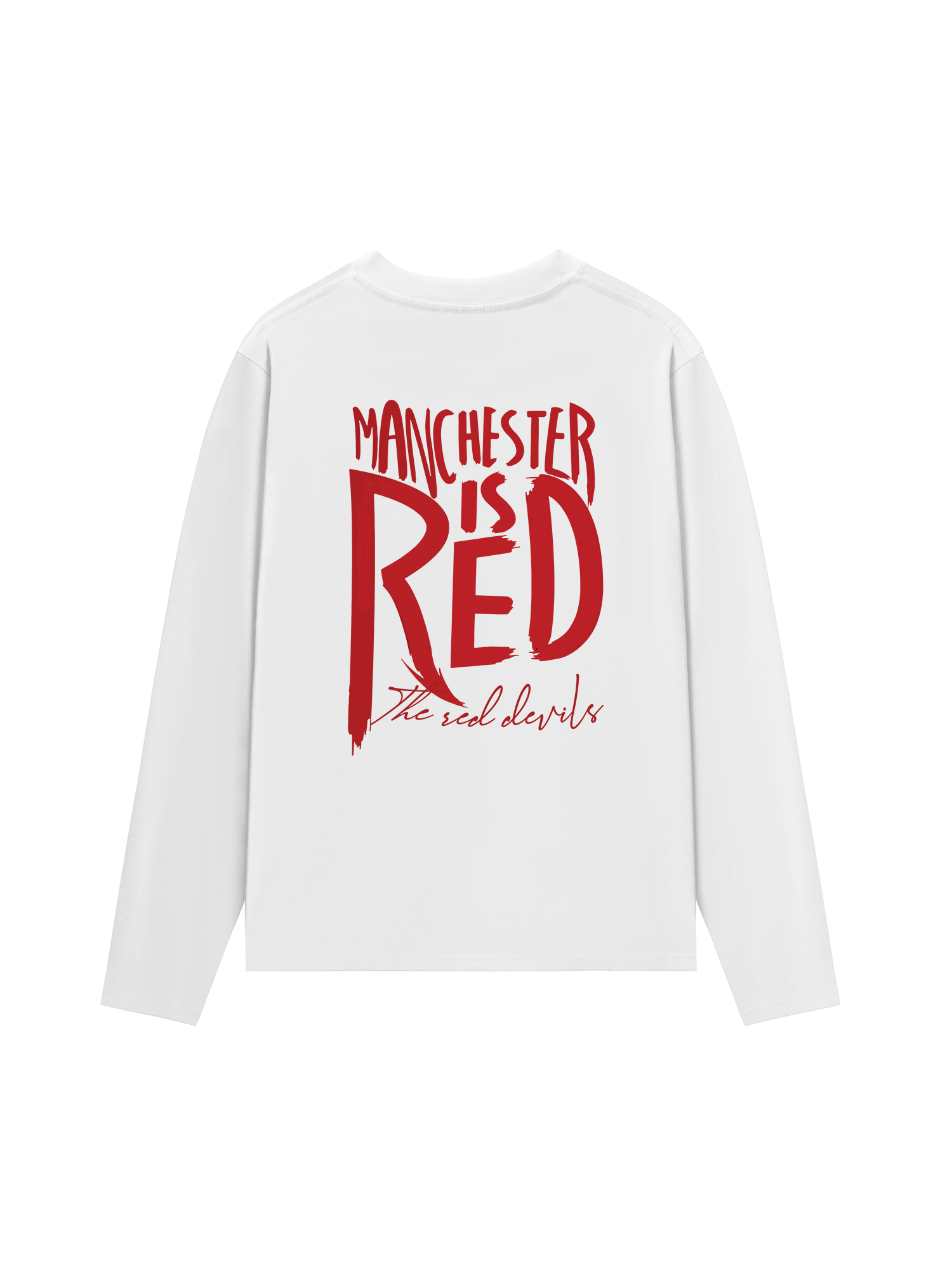 Áo Thun Dài Tay Manchester is Red