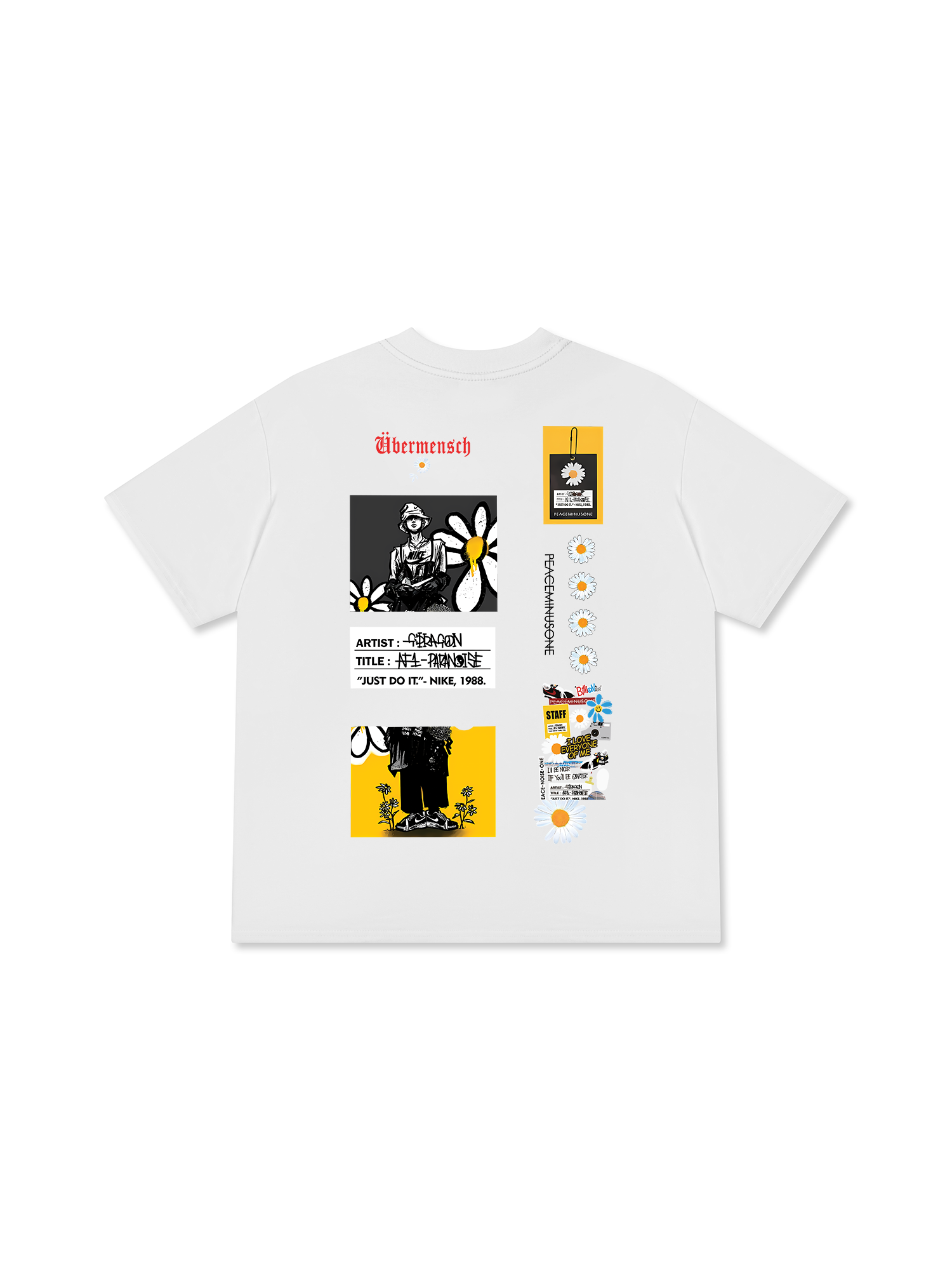 Áo Thun Relaxed Fit idol G Dragon Peaceminusone