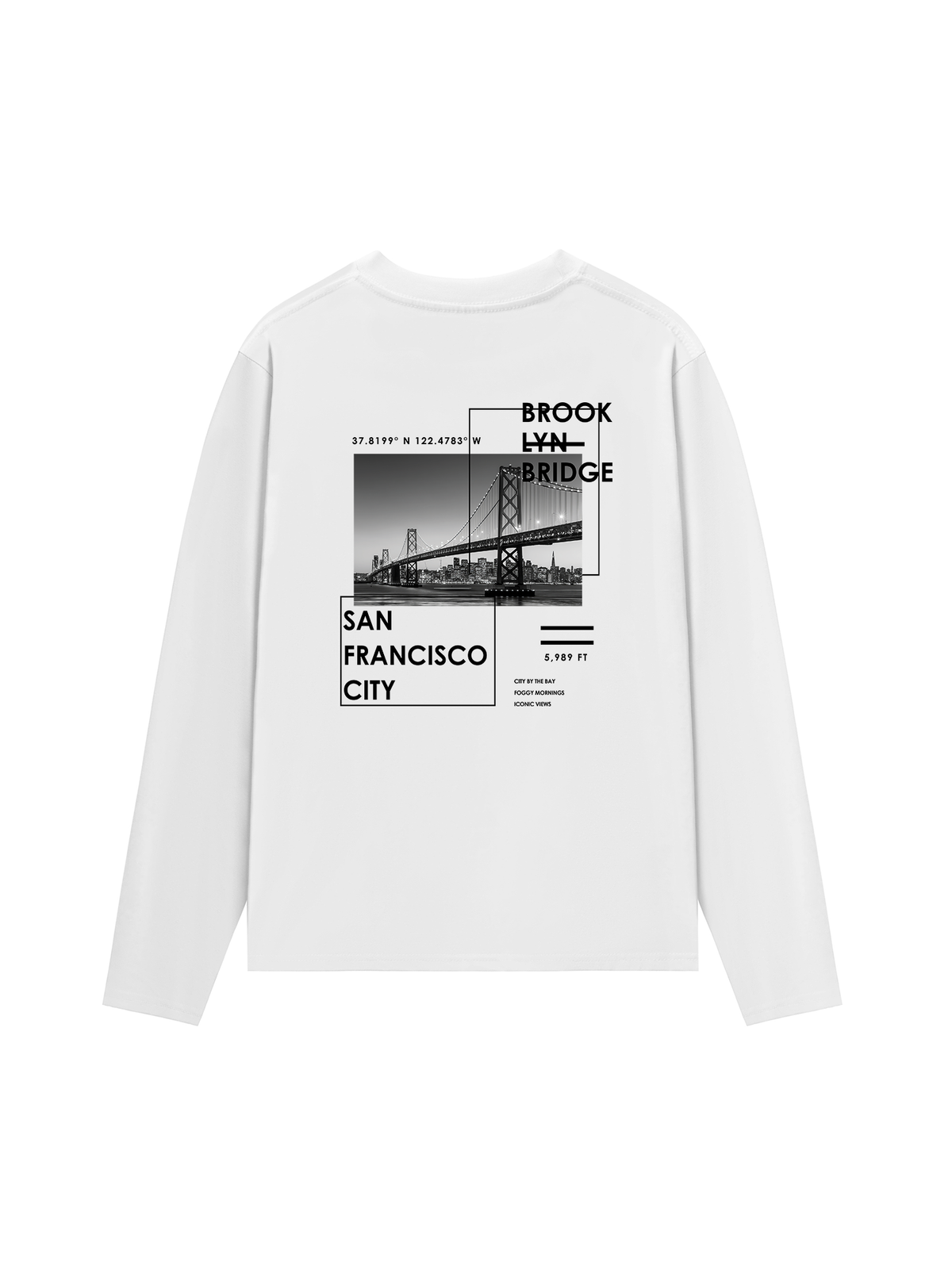 Áo Thun Dài Tay City SAN FRANCISCO