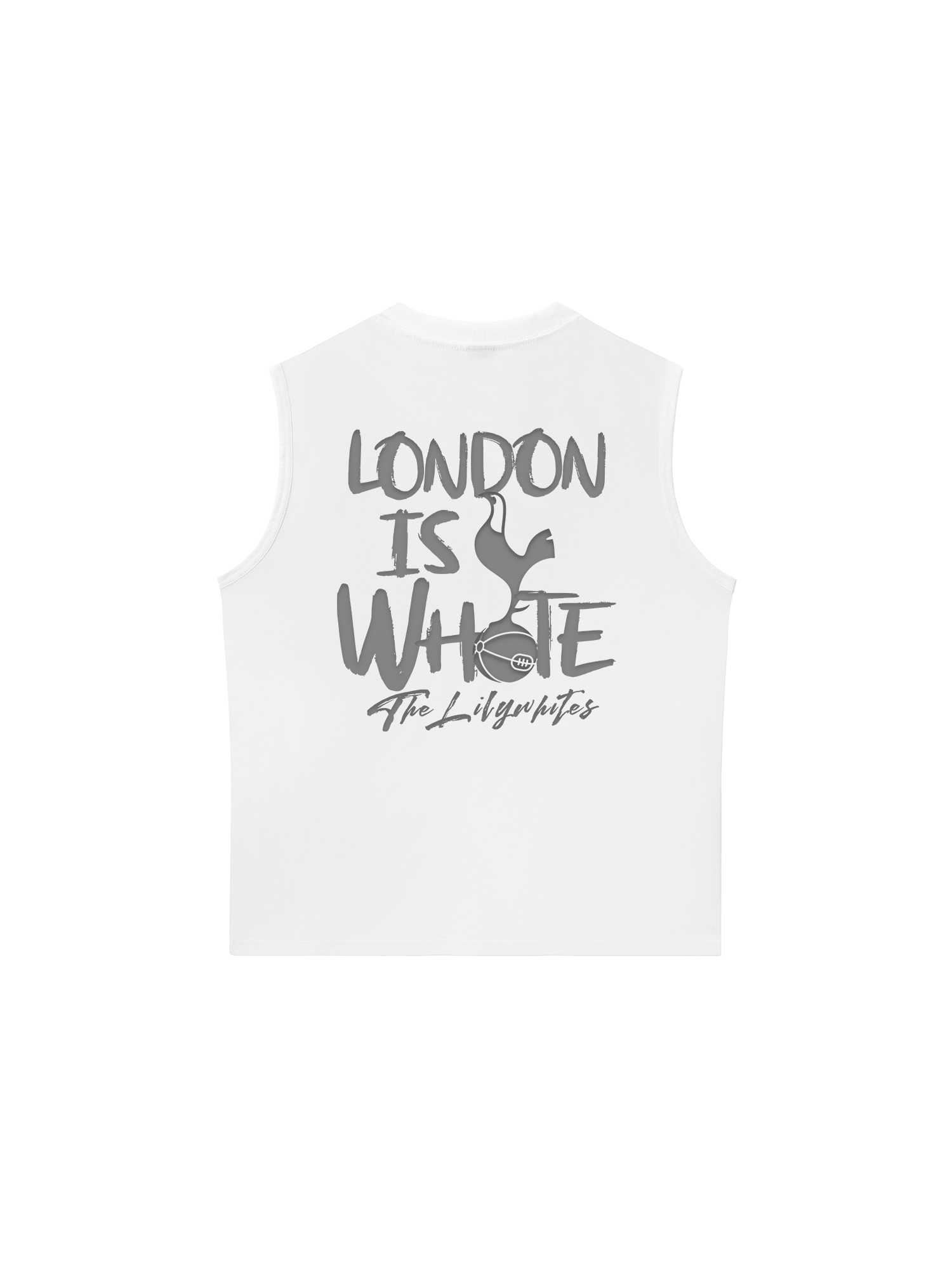 Áo Ba Lỗ Relaxed Fit Tottenham Hotspur London Is White