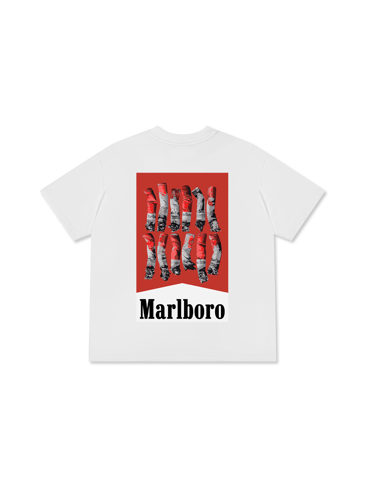 Áo Thun Relaxed Fit Marlboro Pack Of Ashe