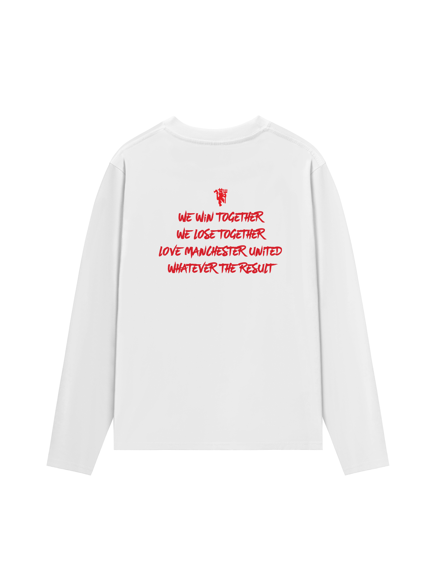 Áo Thun Dài Tay Love Manchester United Whatever the Result