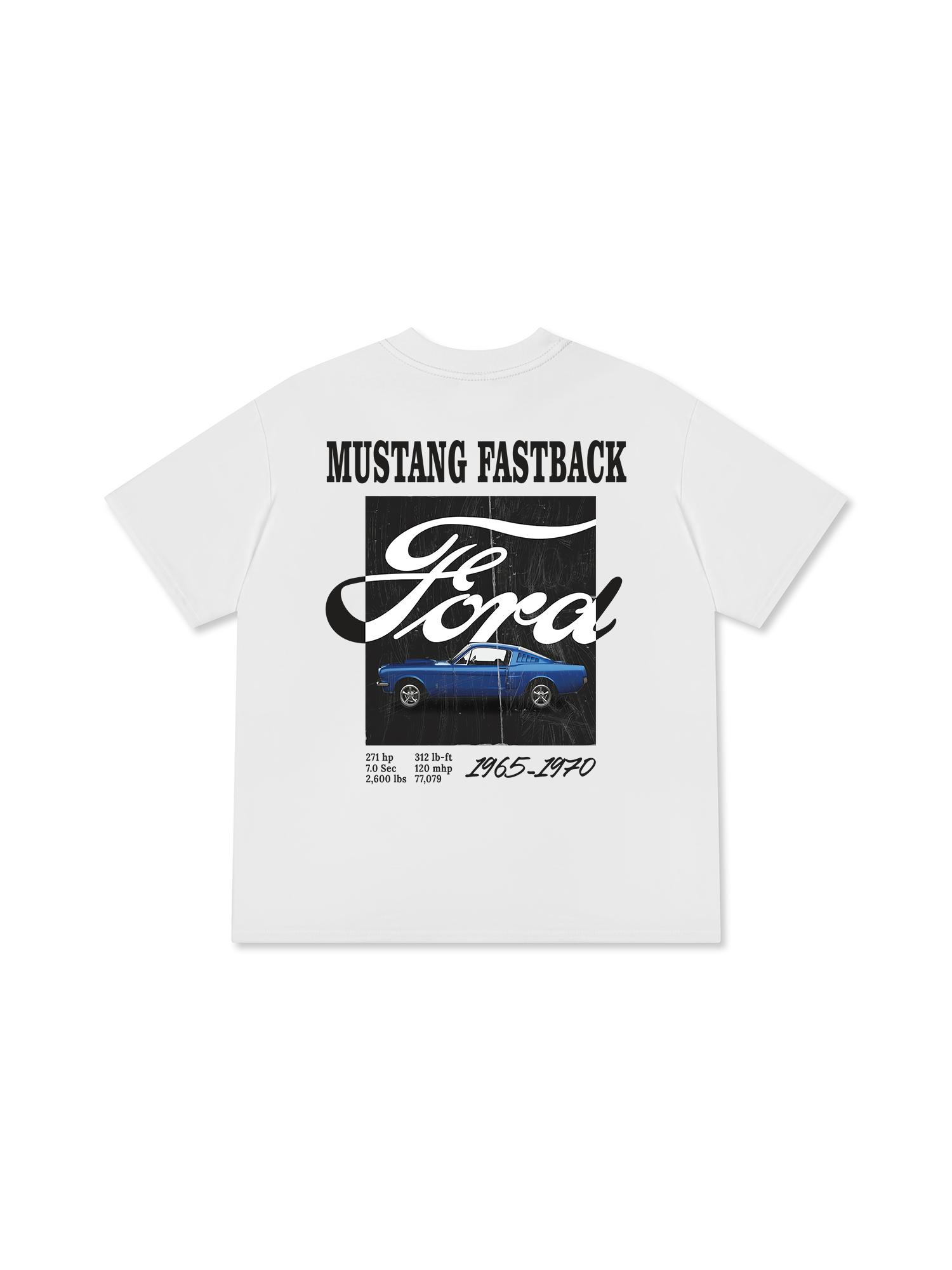 Áo Thun Relaxed Fit Ford Mustang Fastback