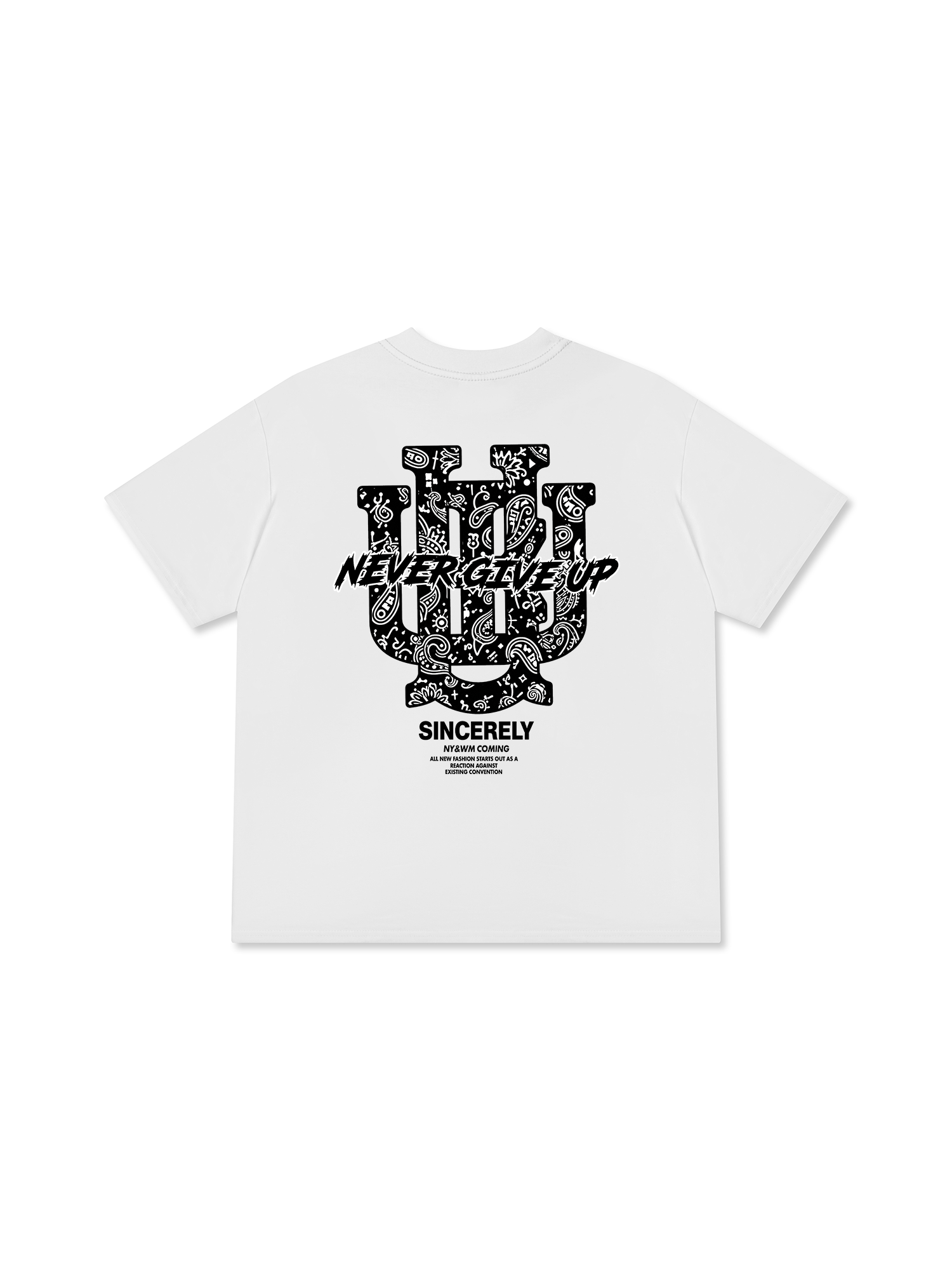 Áo Thun Relaxed Fit Masster Basball Black Never Give Up
