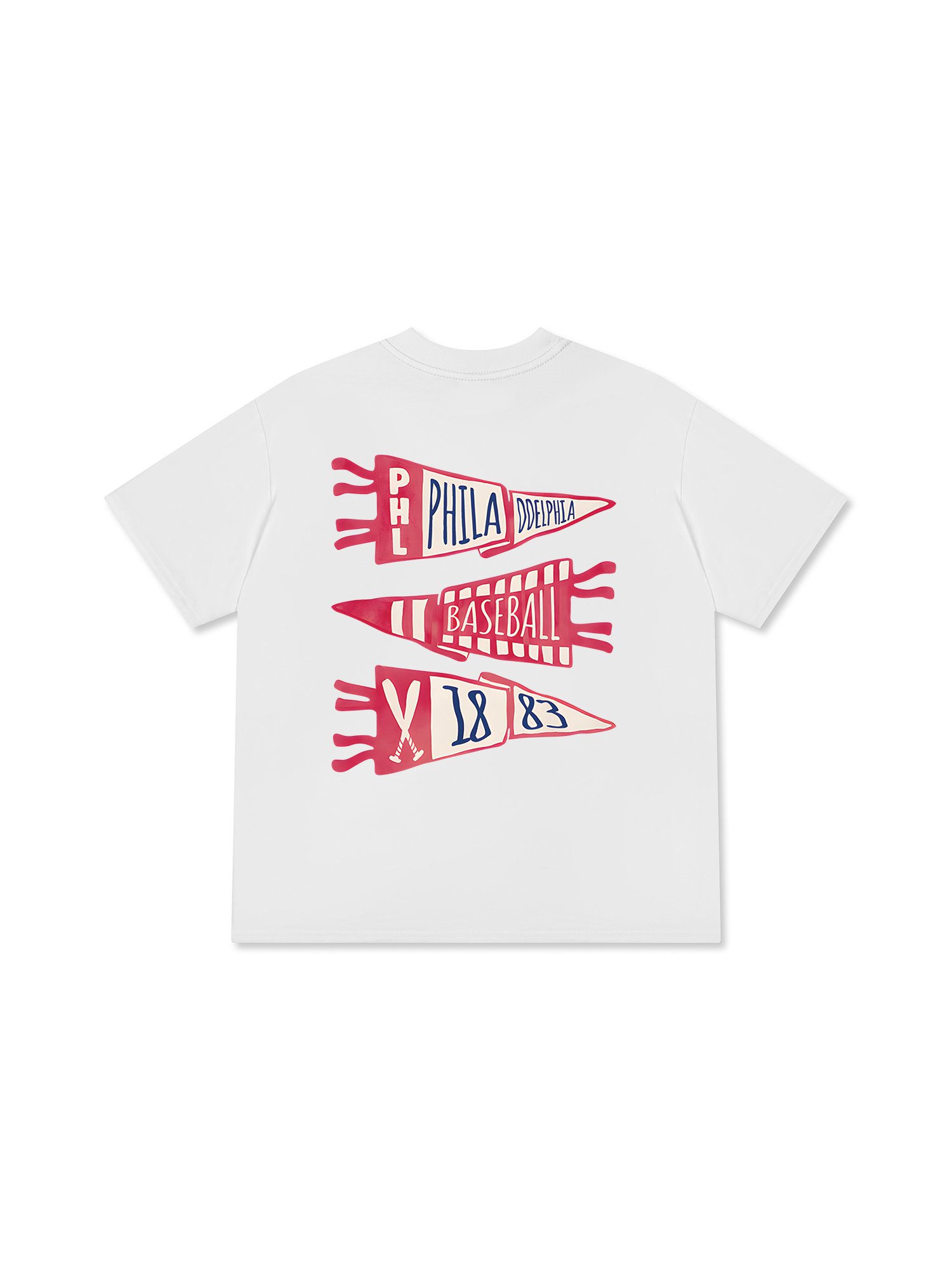 Áo Thun Relaxed Fit Baseball Phila Ddelphia