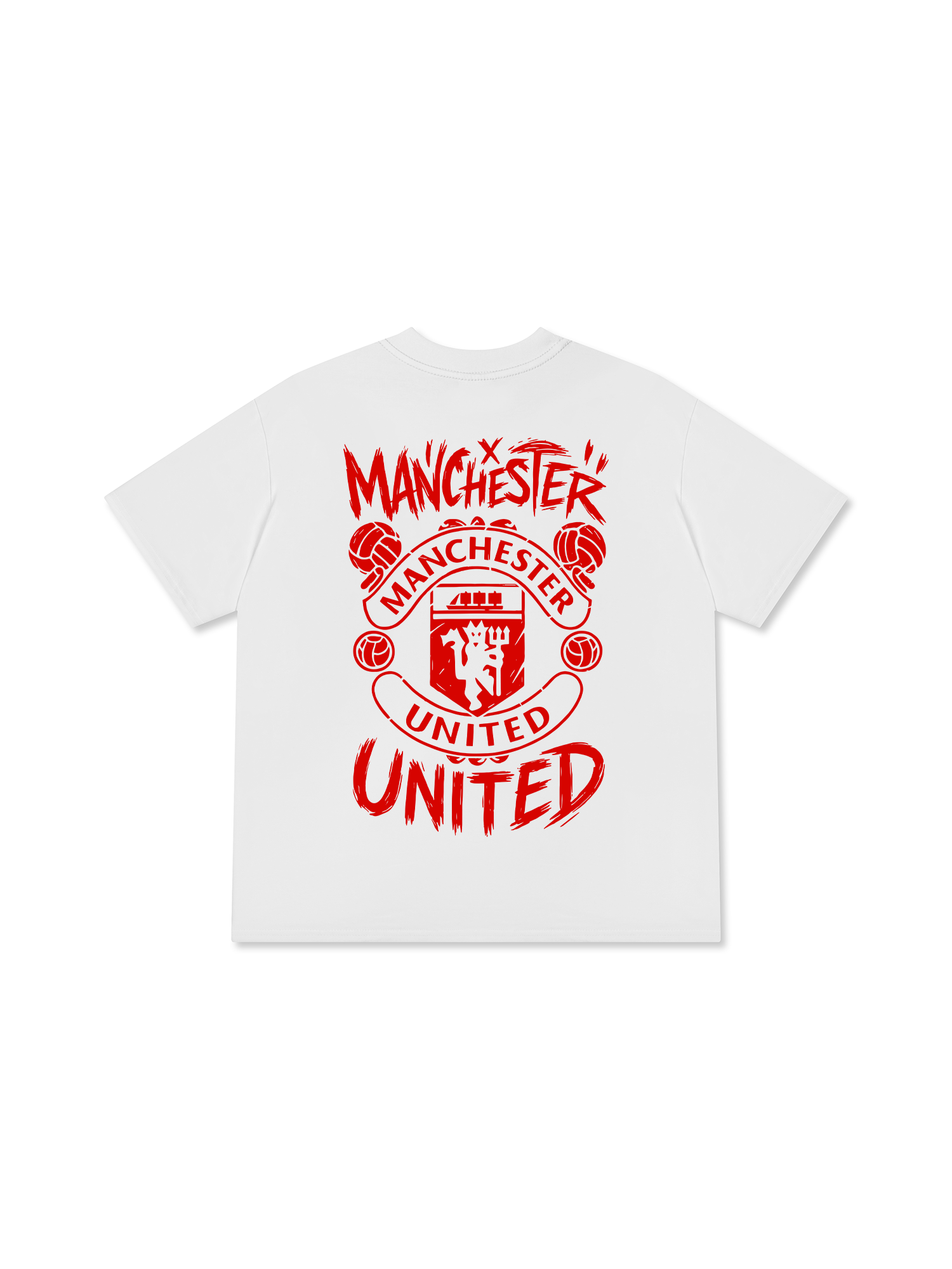 Áo Thun Relaxed Fit Soccer Manchester Wild Style