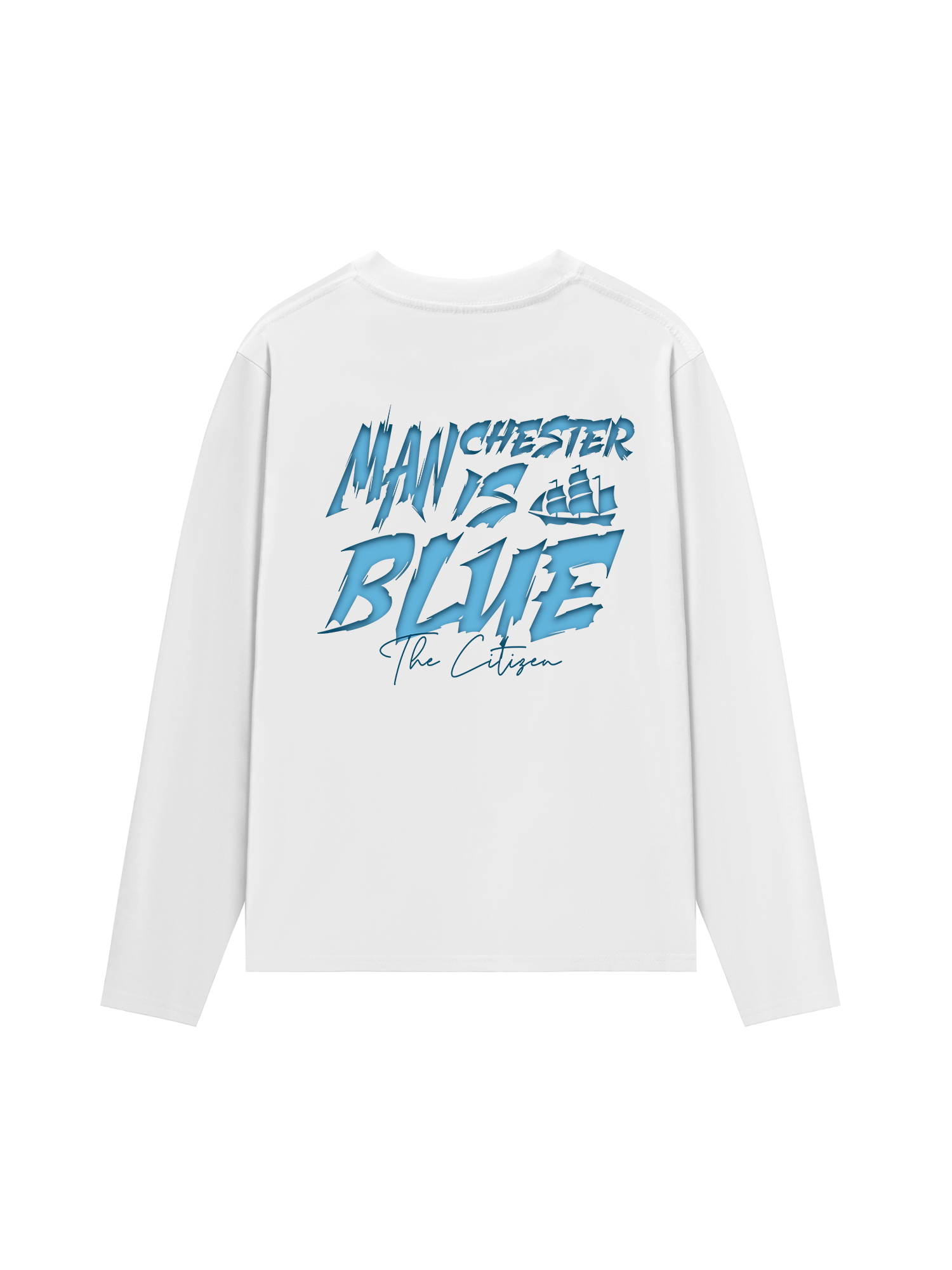 Áo Thun Dài Tay Manchester Is Blue