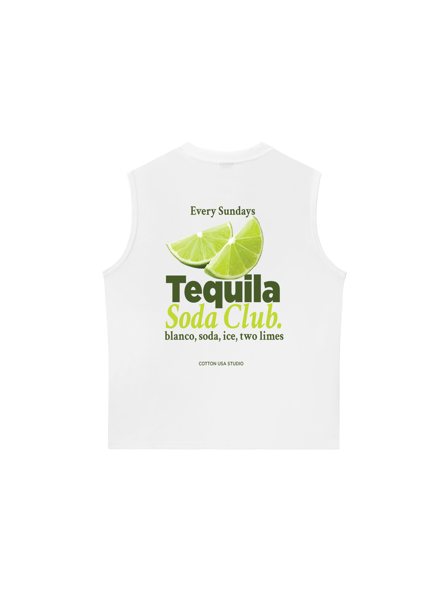 Áo Ba Lỗ Relaxed Fit Tequila Soda Club