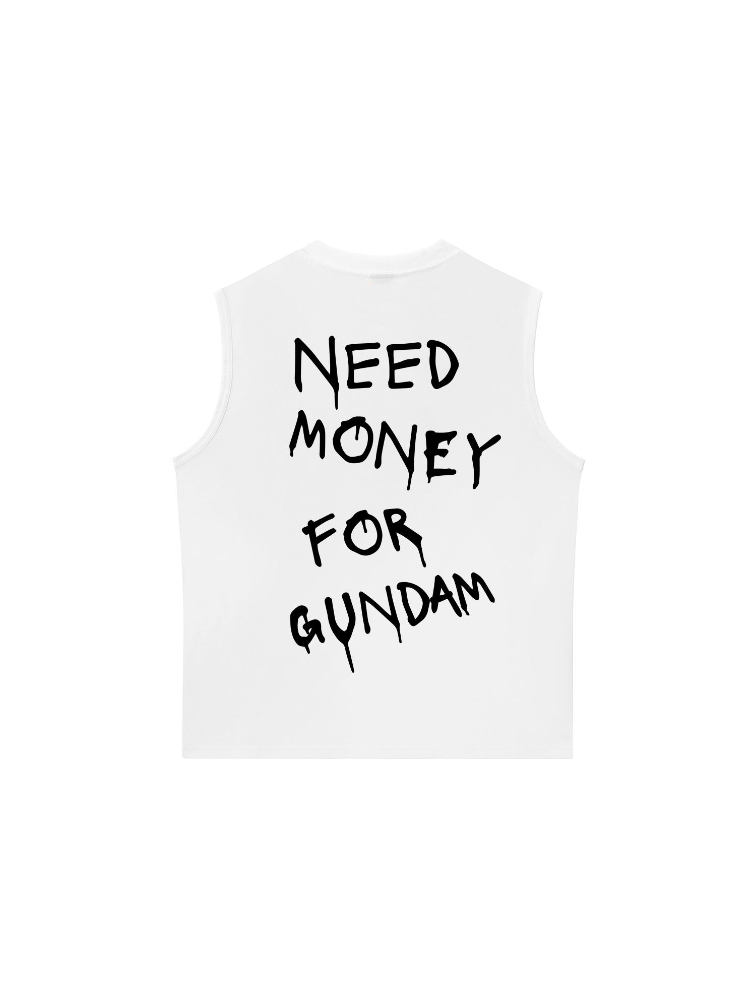 Áo Ba Lỗ Relaxed Fit Need Money For Gundam