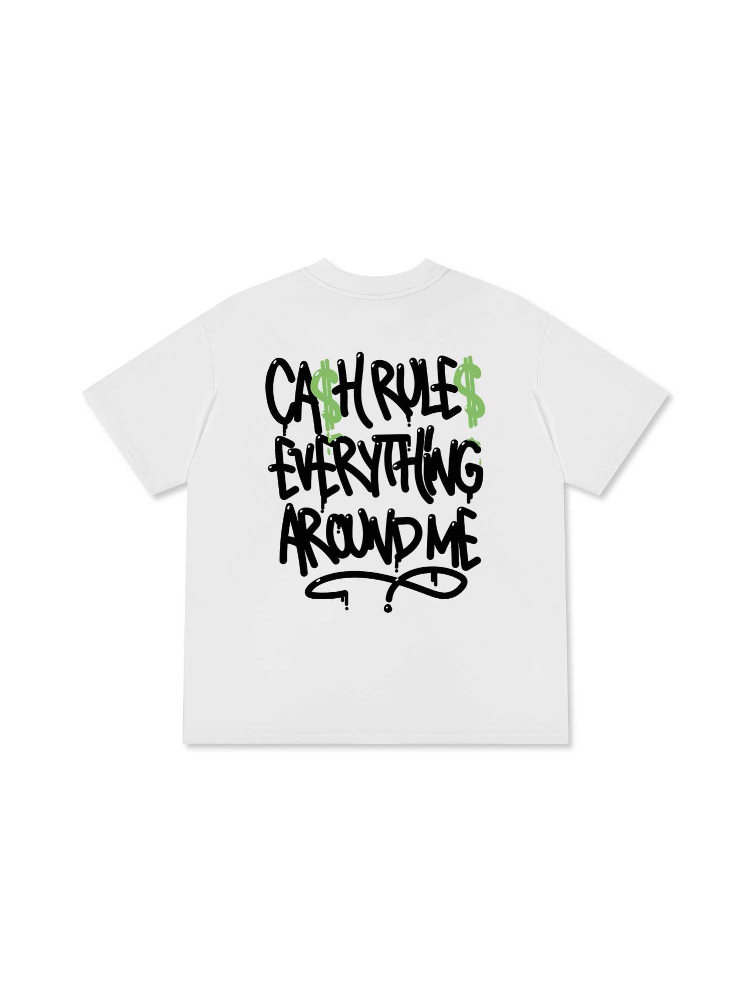 Áo Thun Relaxed Fit Money Cash Rules Everything