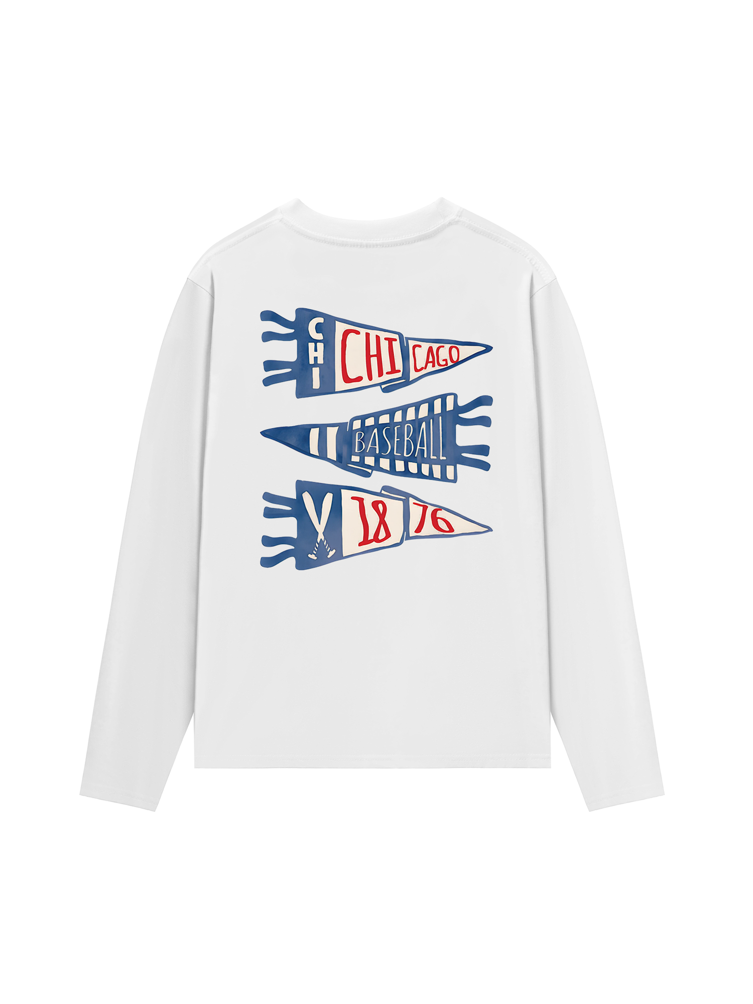 Áo Thun Dài Tay Chicago Baseball