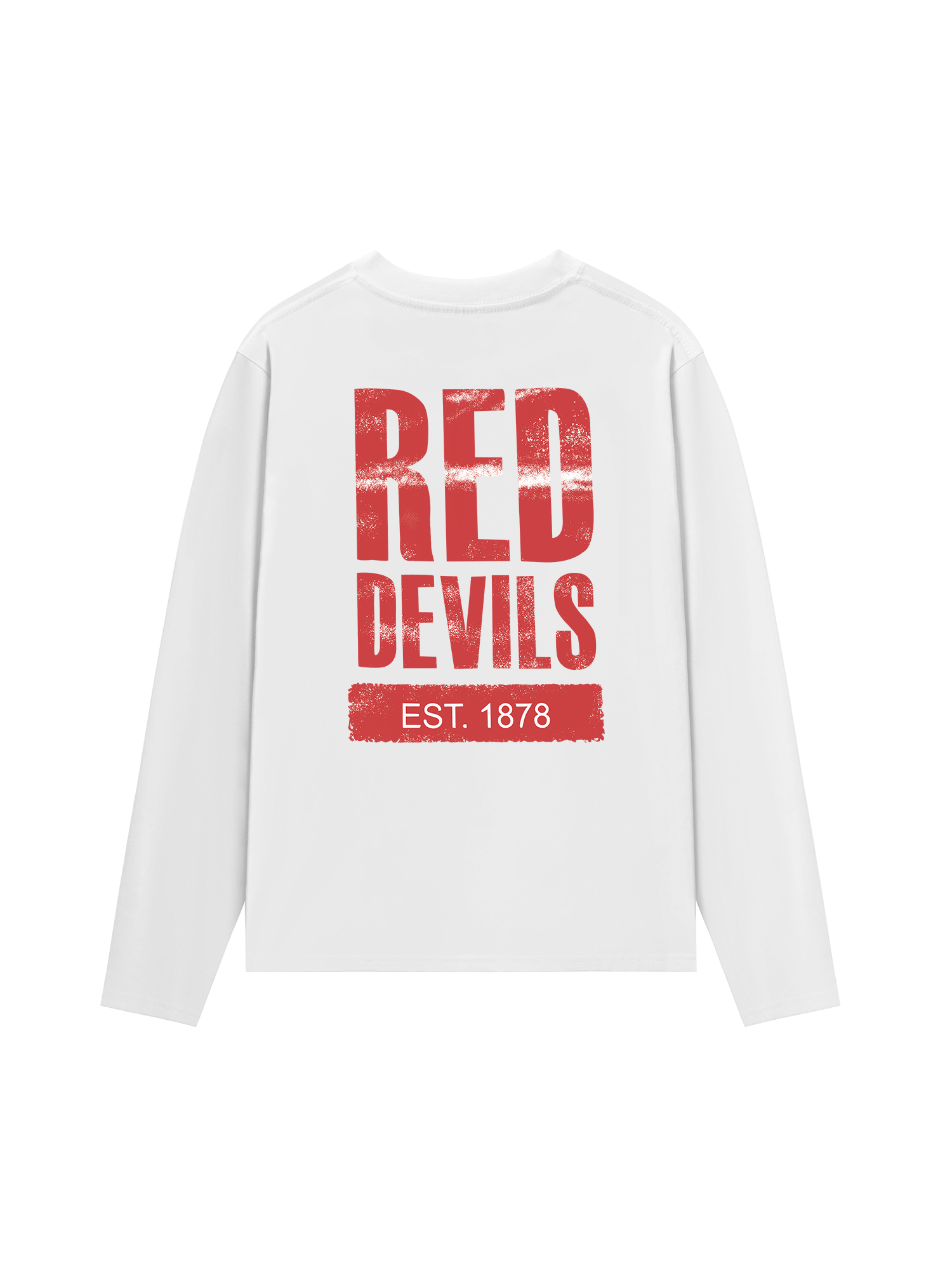 Áo Thun Dài Tay Manchester United Red Devils Est 1878