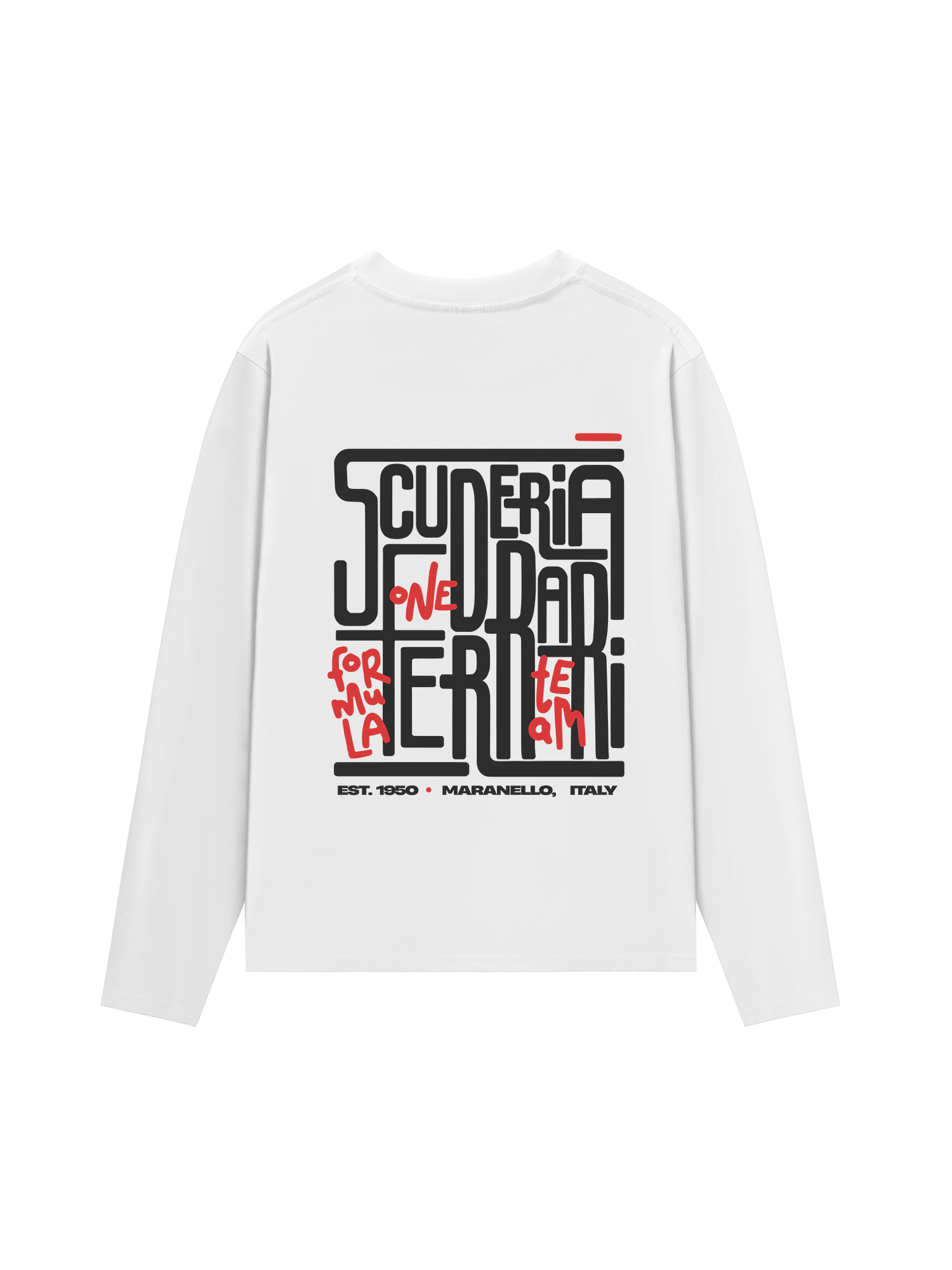 Áo Thun Dài Tay Ferrari Formula One Team