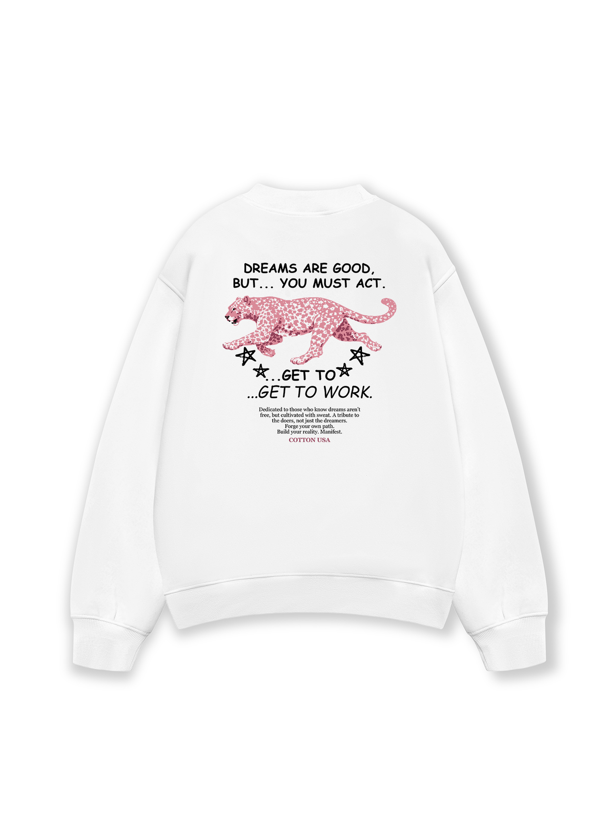 Áo Sweater Nỉ Hai Da Urban Leopard Pinkpanther