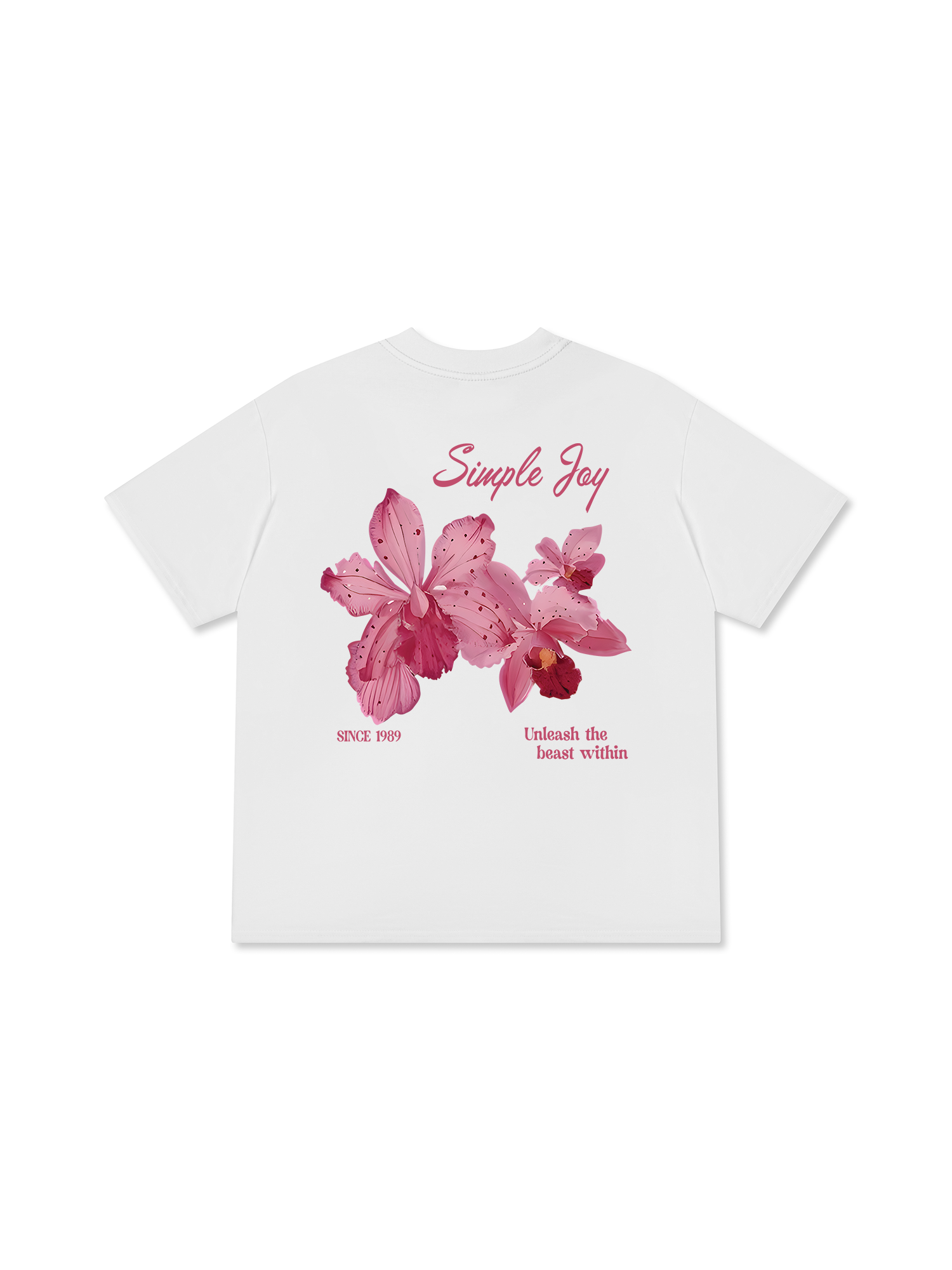 Áo Thun Relaxed Fit Floral Simple Day