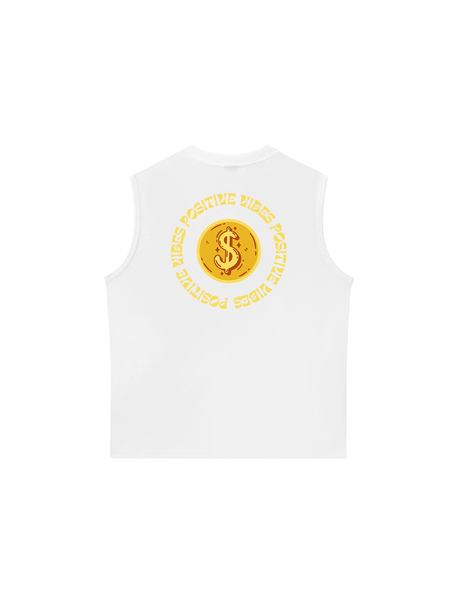 Áo Ba Lỗ Relaxed Fit Money Positive Vibe
