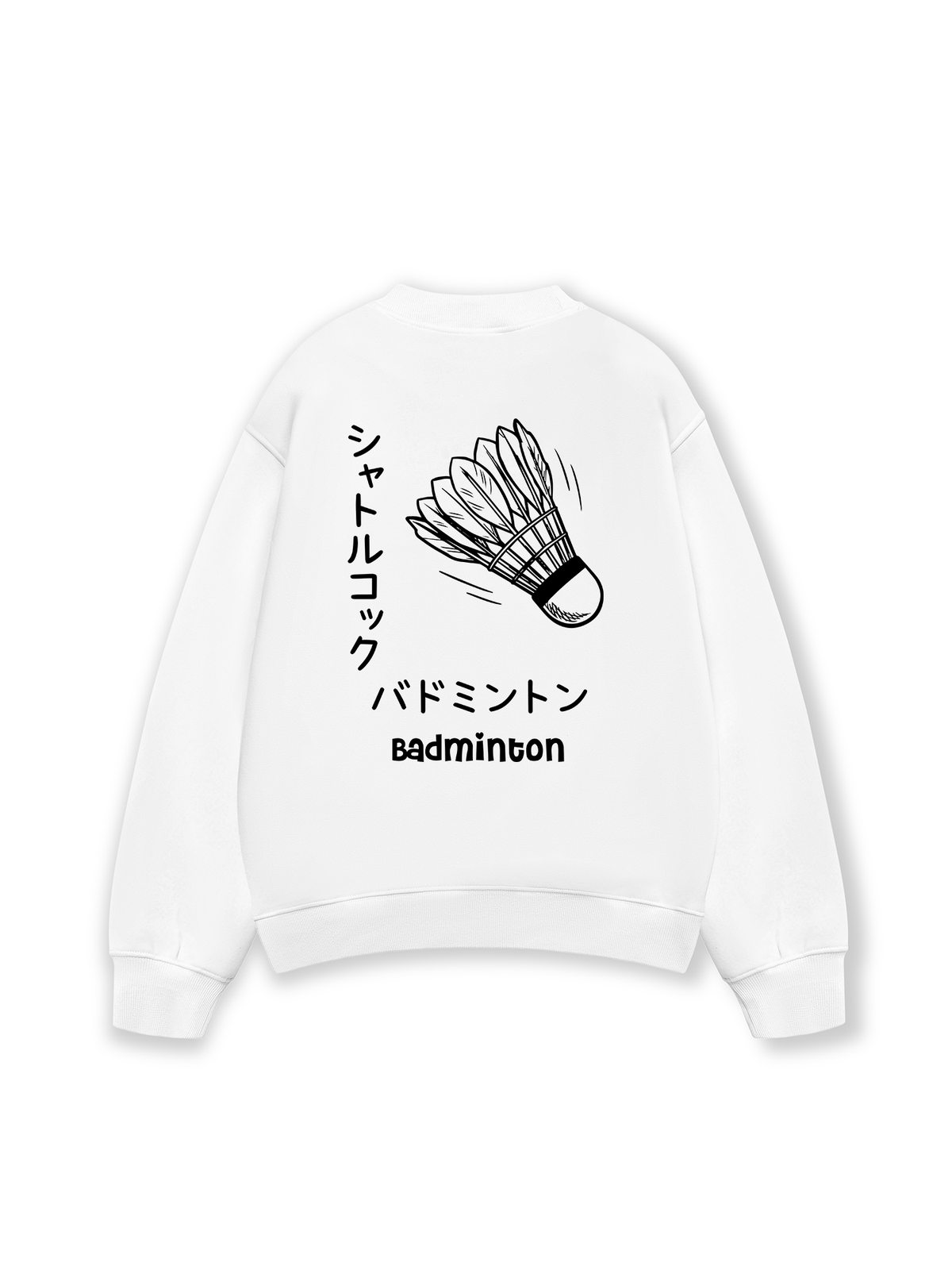 Áo Sweater Nỉ Hai Da Tokyo Badminton Spirit