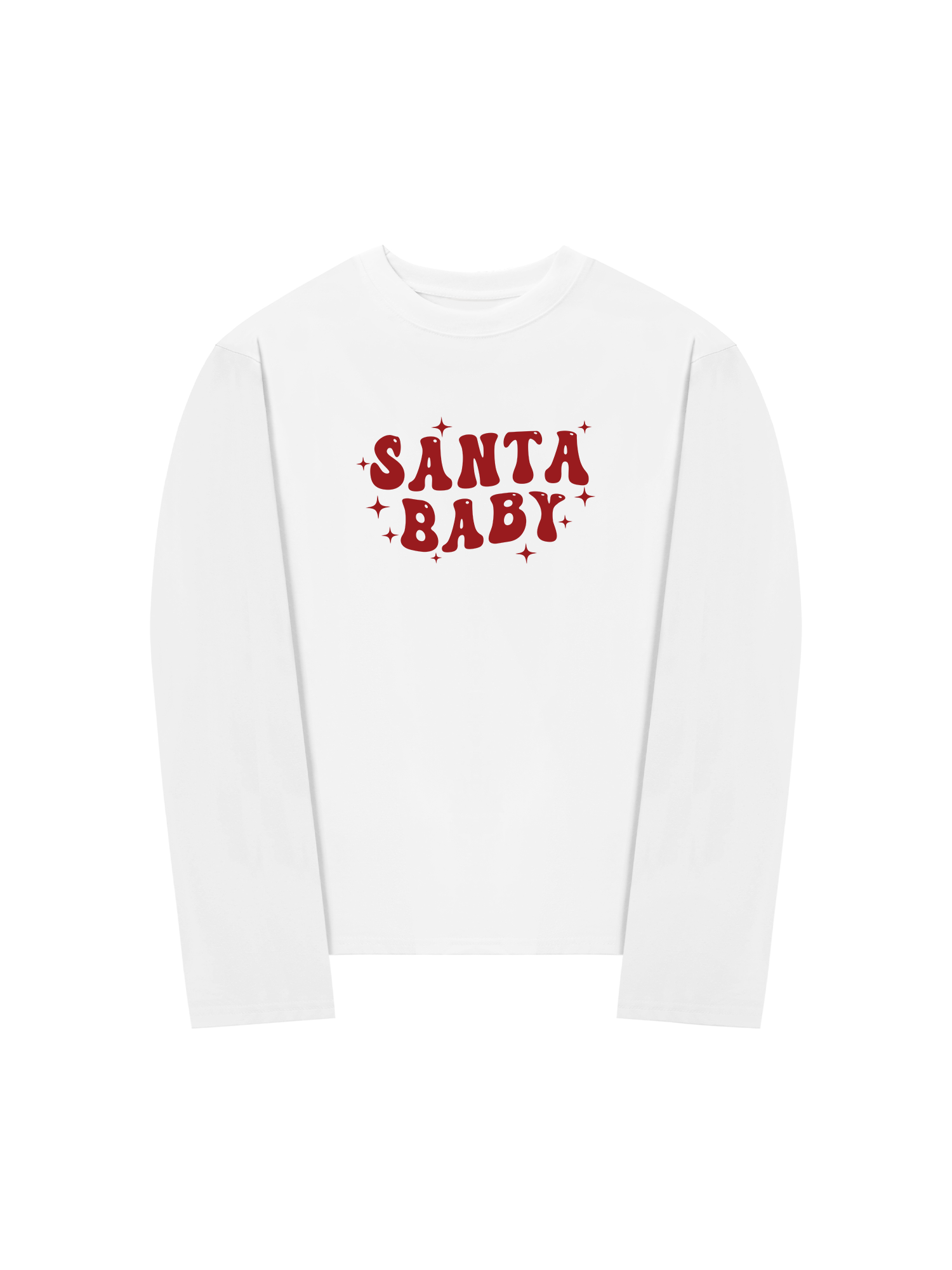 Áo Thun Dài Tay Santa Baby