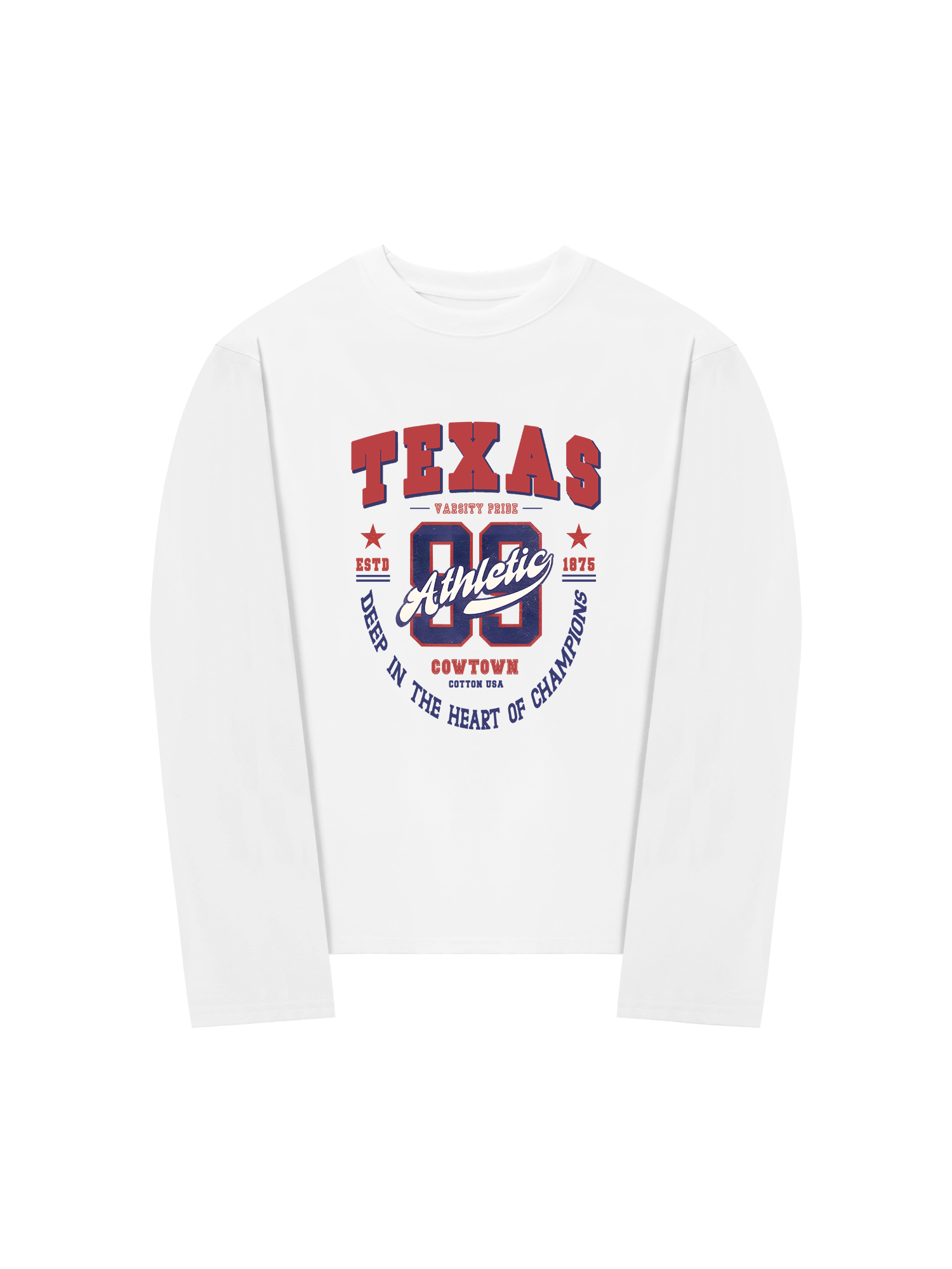 Áo Thun Dài Tay City Texas