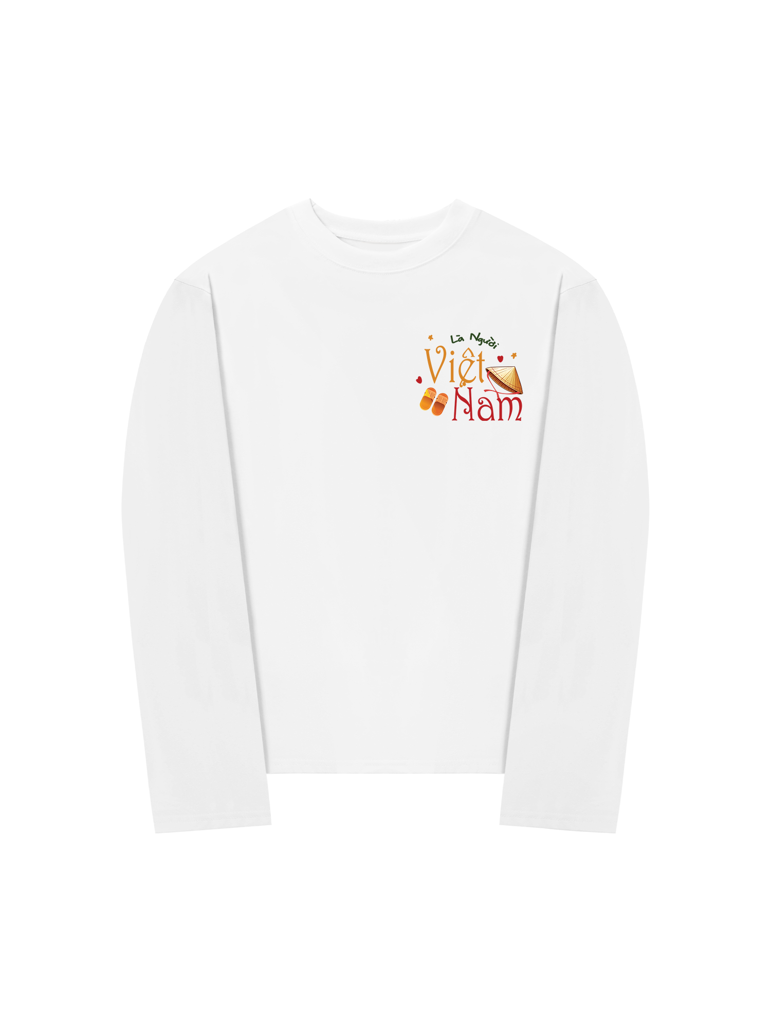 Áo Thun Dài Tay Là Người Việt Nam