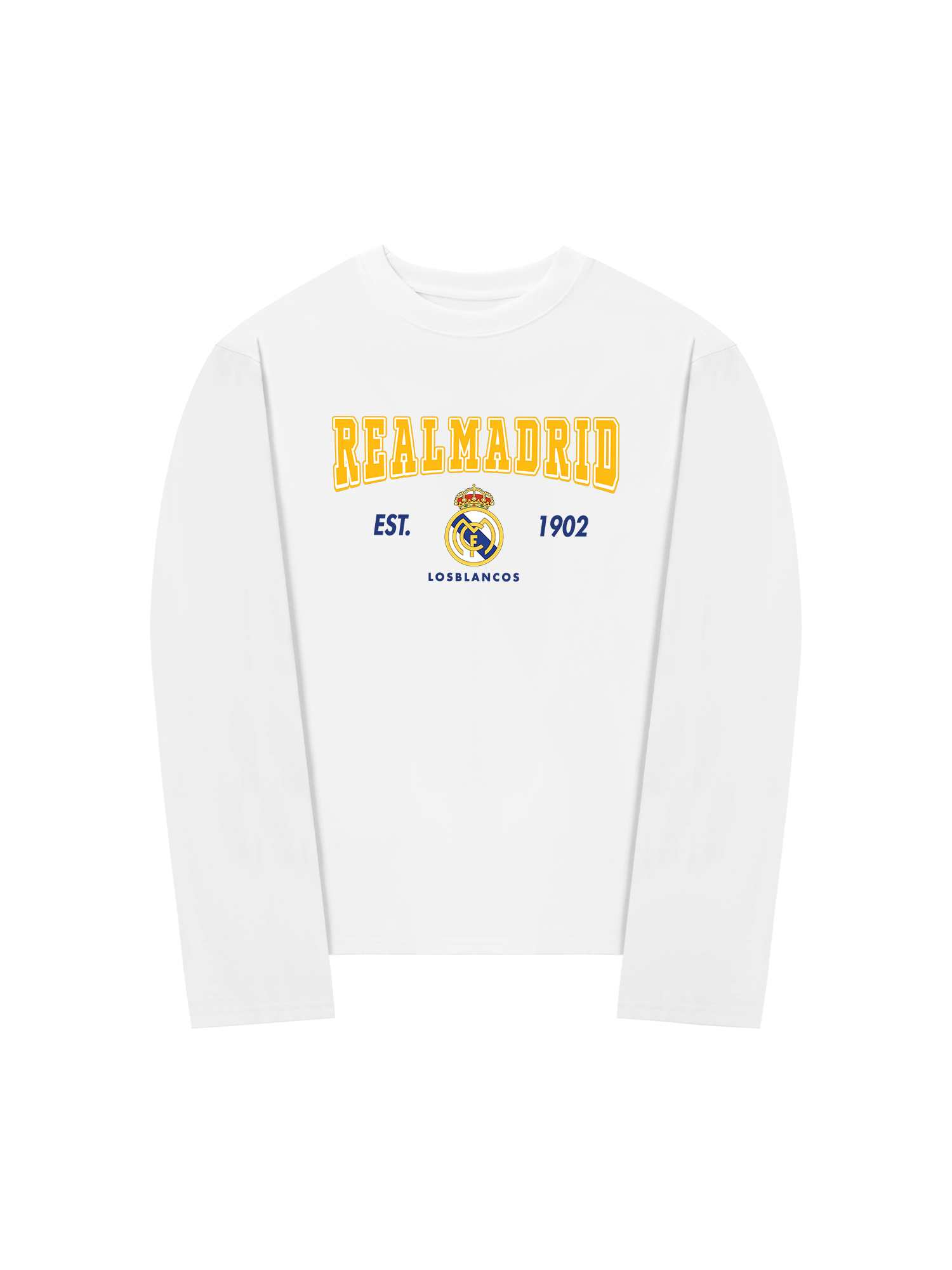 Áo Thun Dài Tay Real Madrid Losblancos Classic