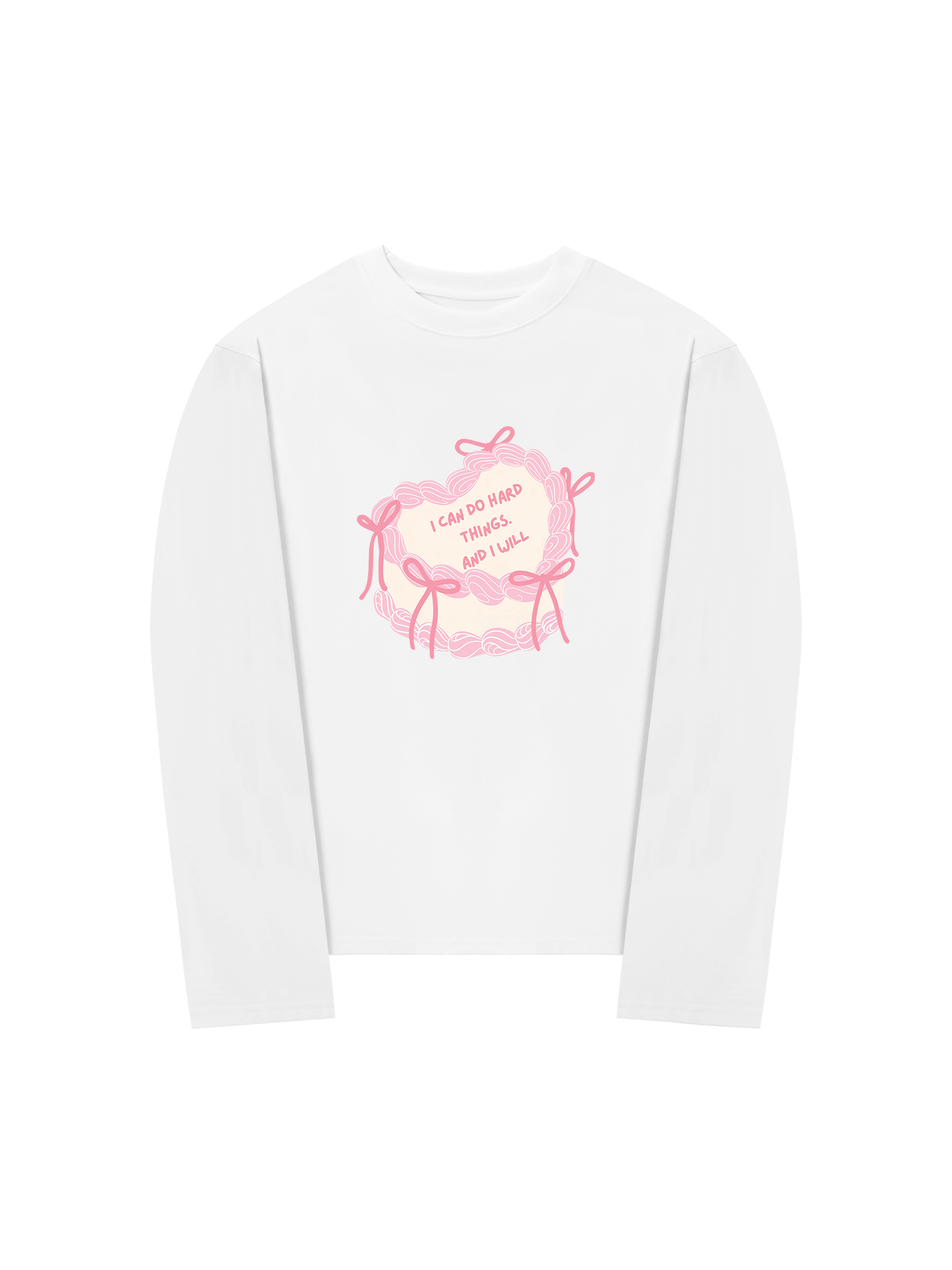 Áo Thun Dài Tay I Can Do Hard Thing