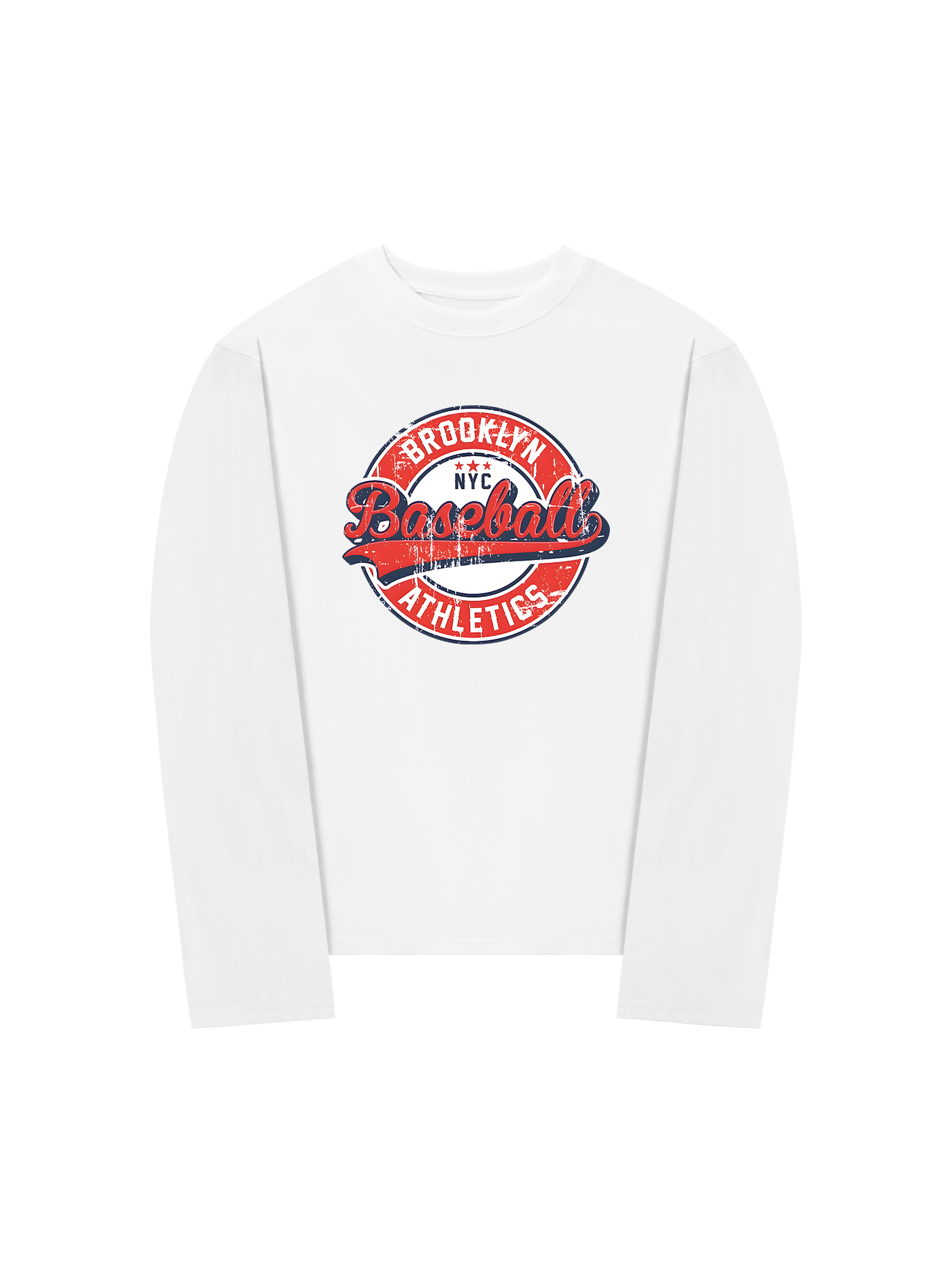 Áo Thun Dài Tay Baseball Brooklyn